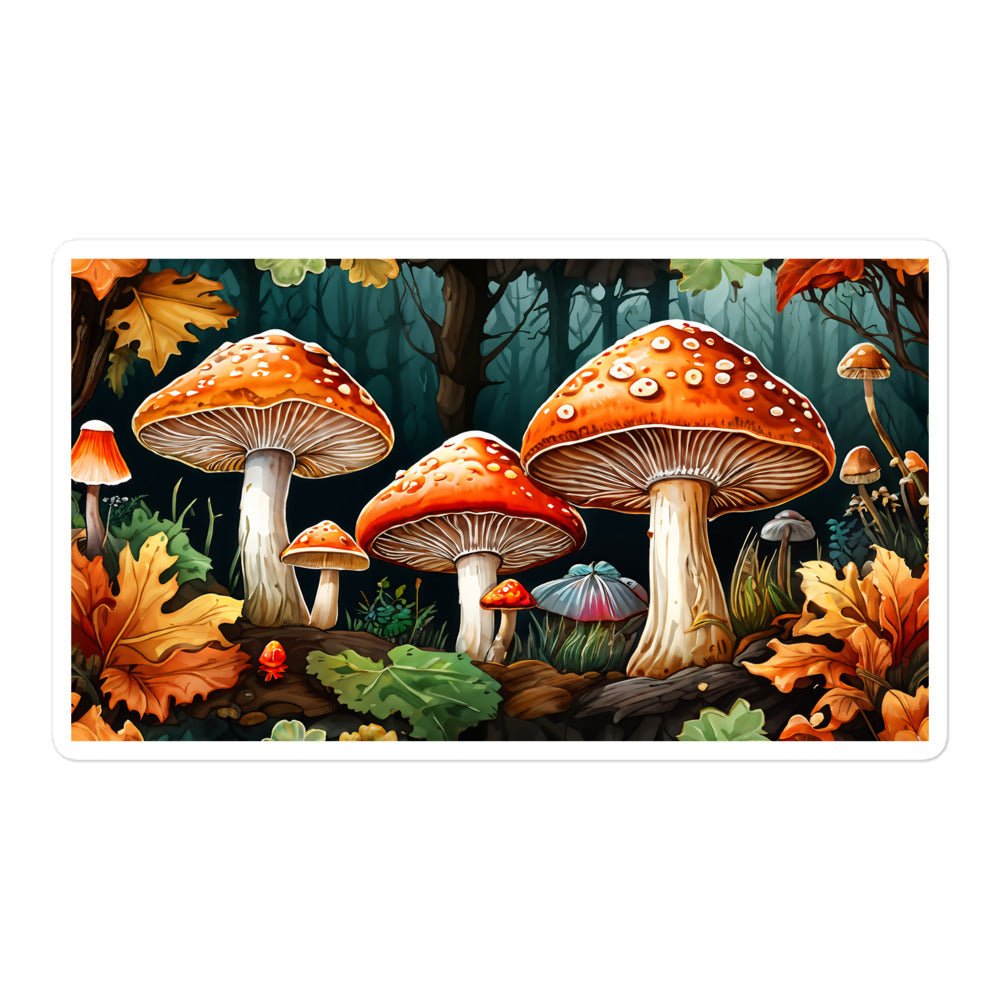 Mushroom Forest 2 Bubble-free Stickers - Stickers - Discovery Co.