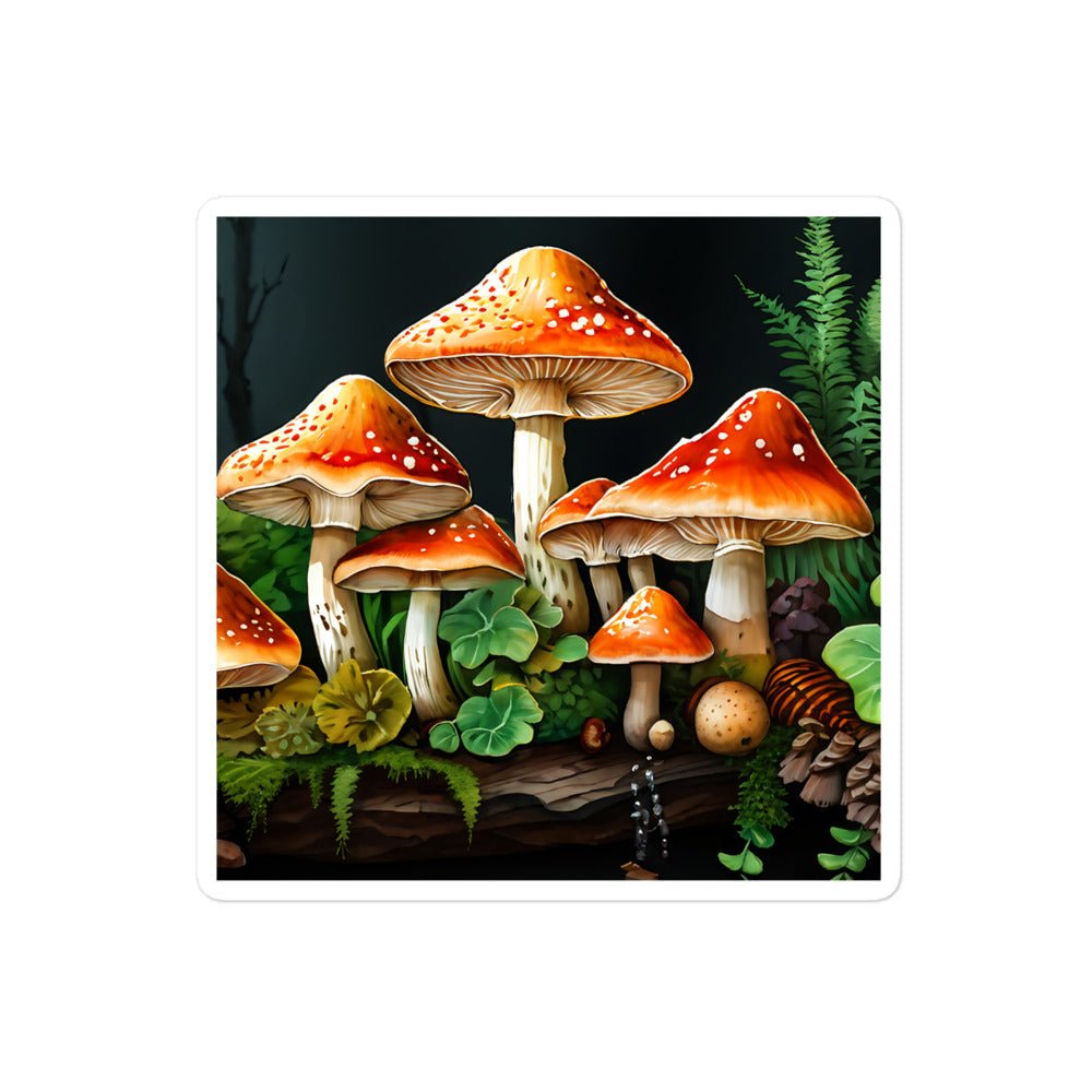 Mushroom Forest Bubble-free Stickers - Stickers - Discovery Co.