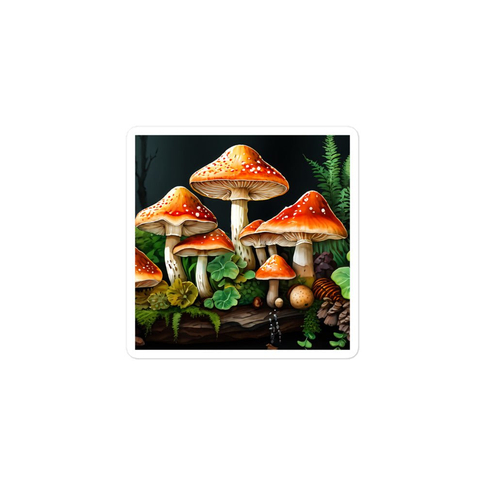 Mushroom Forest Bubble-free Stickers - Stickers - Discovery Co.