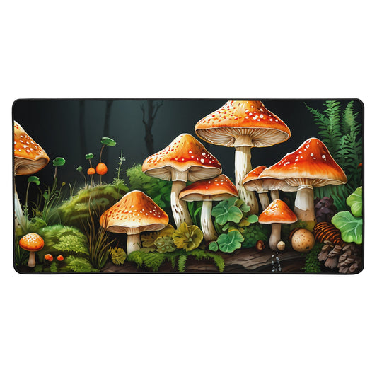 Mushroom Forest Desk Mat - Mouse Pads - Discovery Co.