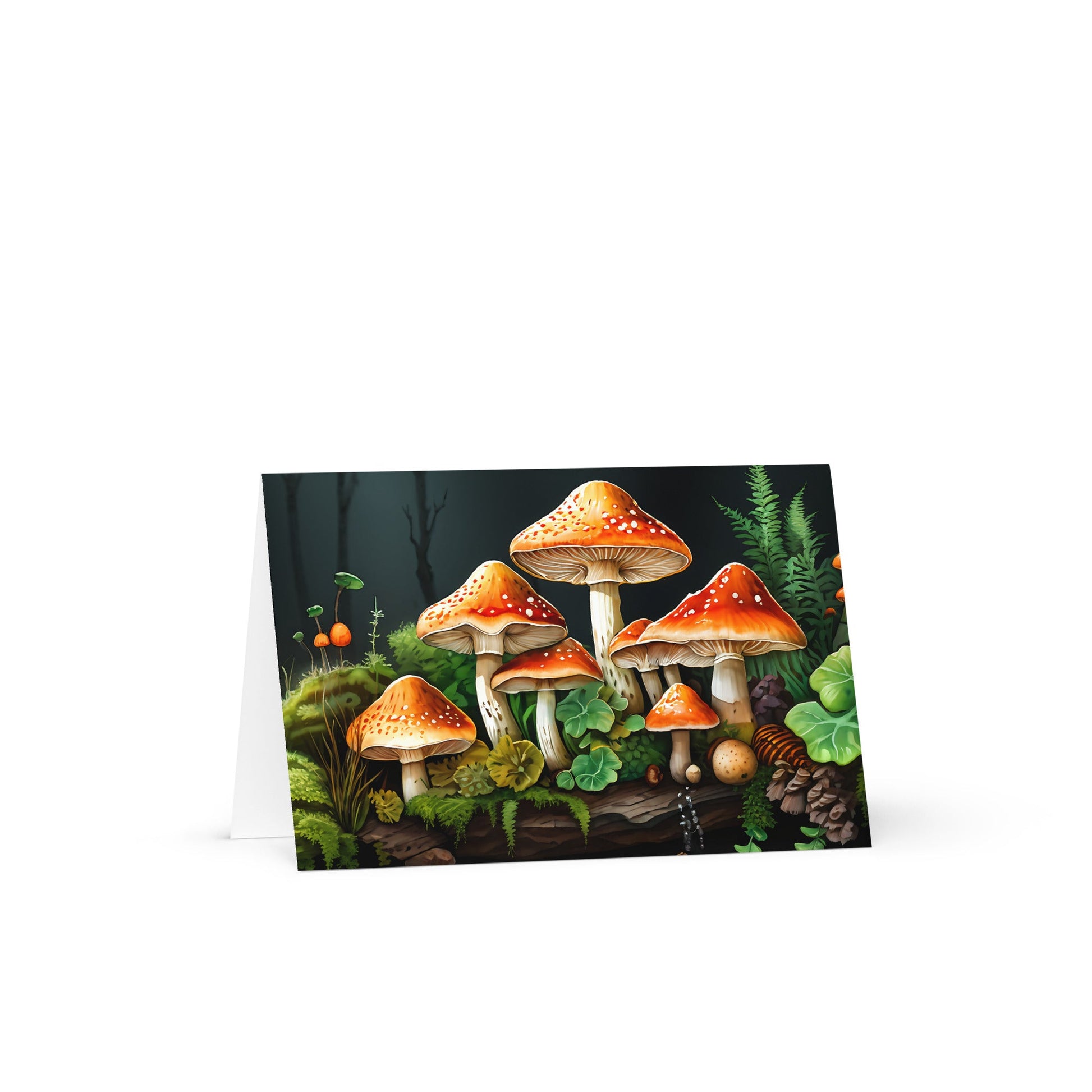 Mushroom Forest Greeting Card - Greeting Card - Discovery Co.