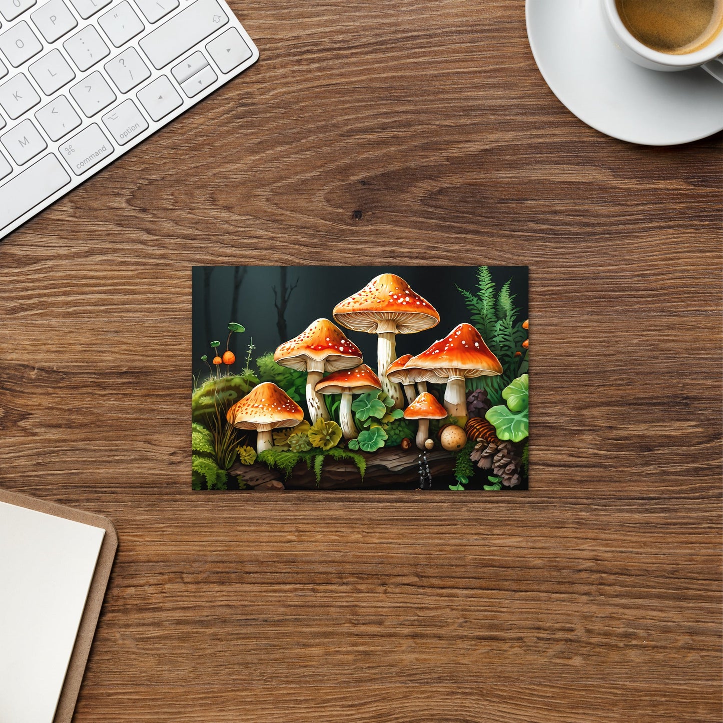 Mushroom Forest Greeting Card - Greeting Card - Discovery Co.