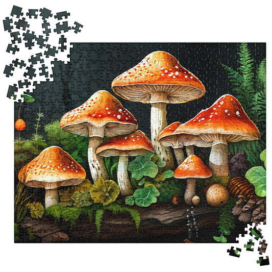Mushroom Forest Jigsaw Puzzle - Puzzle - Discovery Co.
