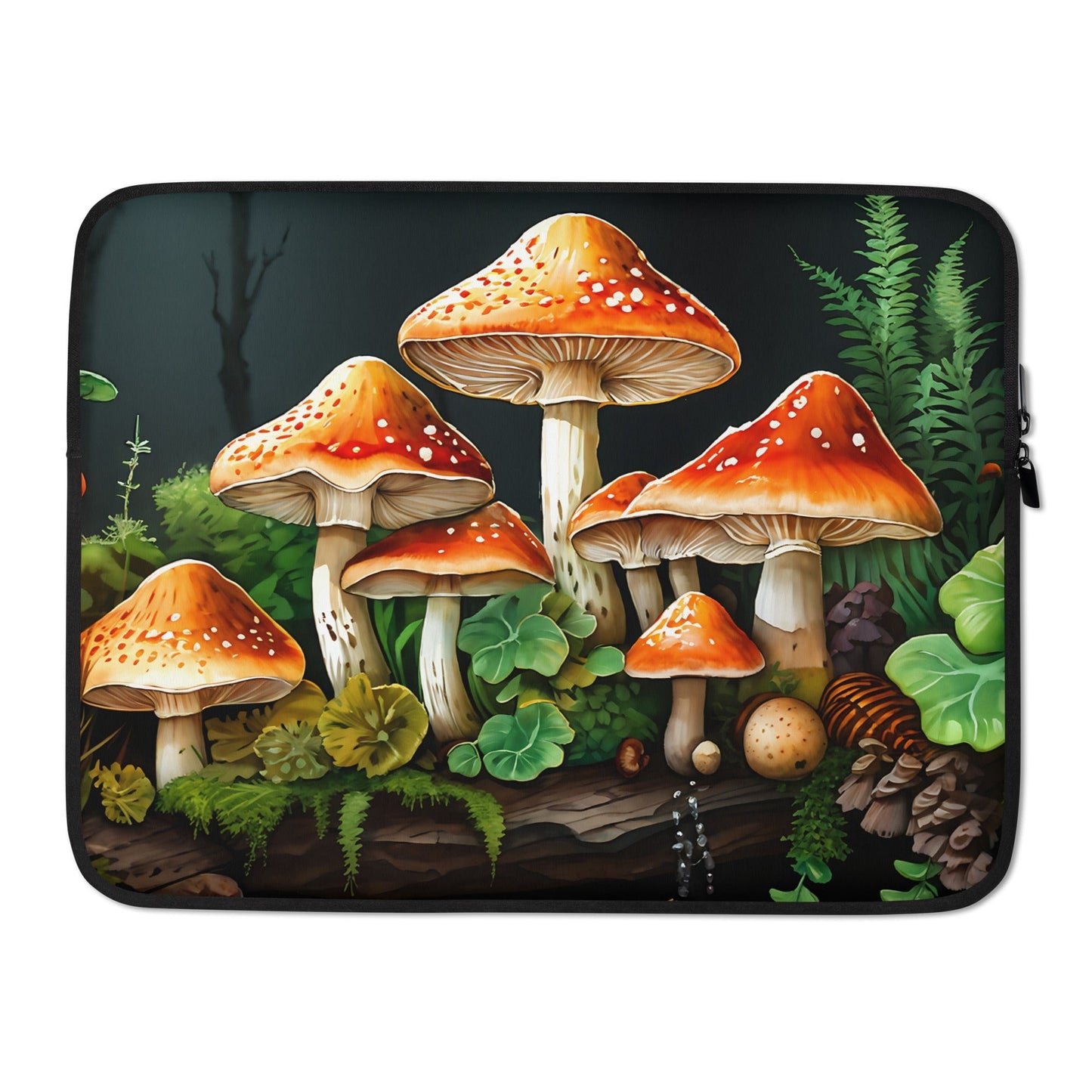 Mushroom Forest Laptop Sleeve - Laptop Cases - Discovery Co.