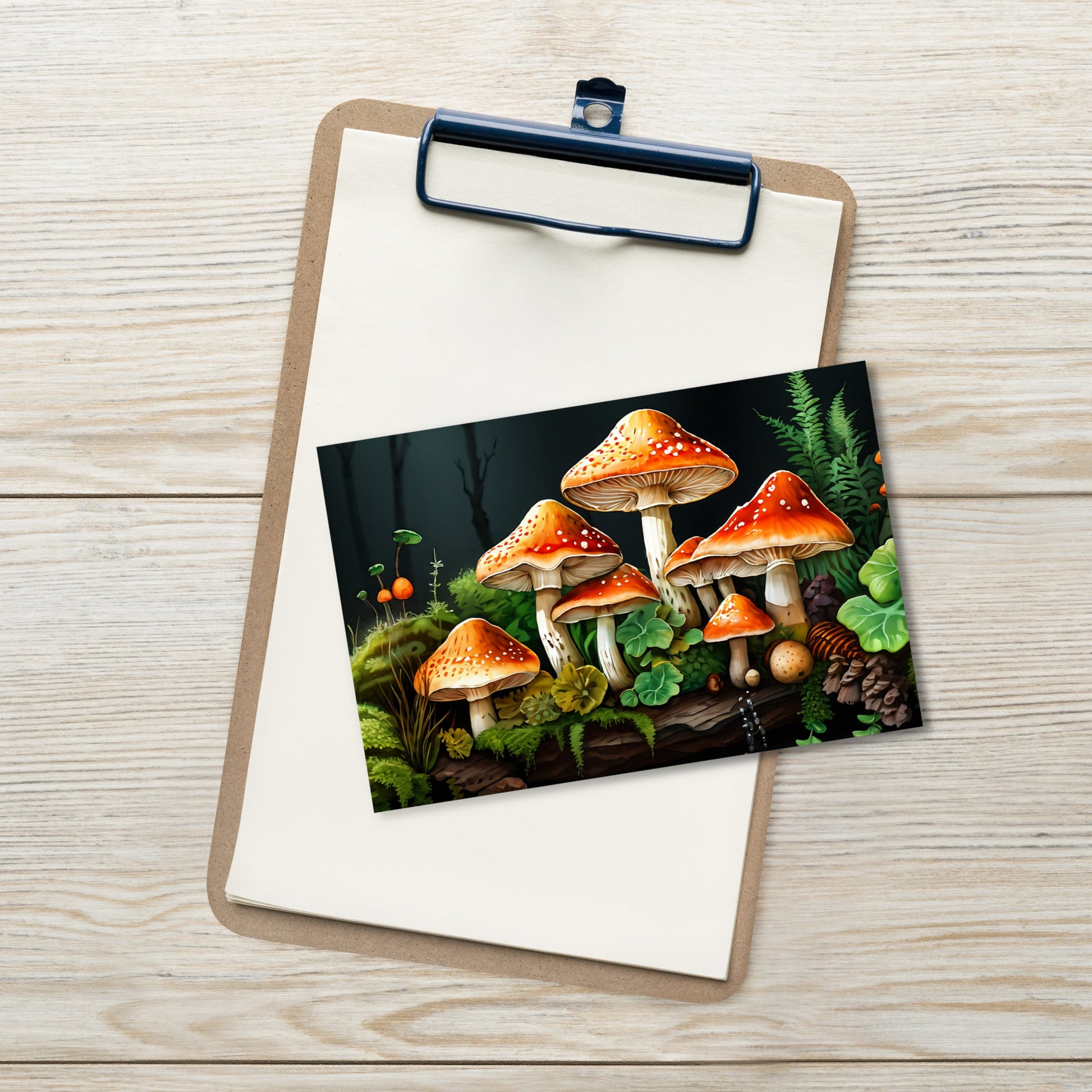 Mushroom Forest Standard Postcard - Post Cards - Discovery Co.