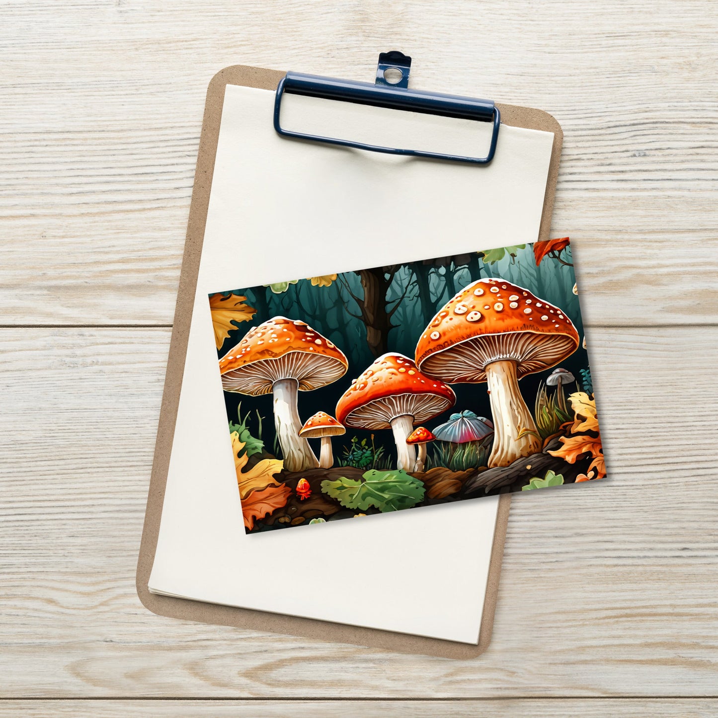 Mushroom Forest Standard Postcard - Post Cards - Discovery Co.