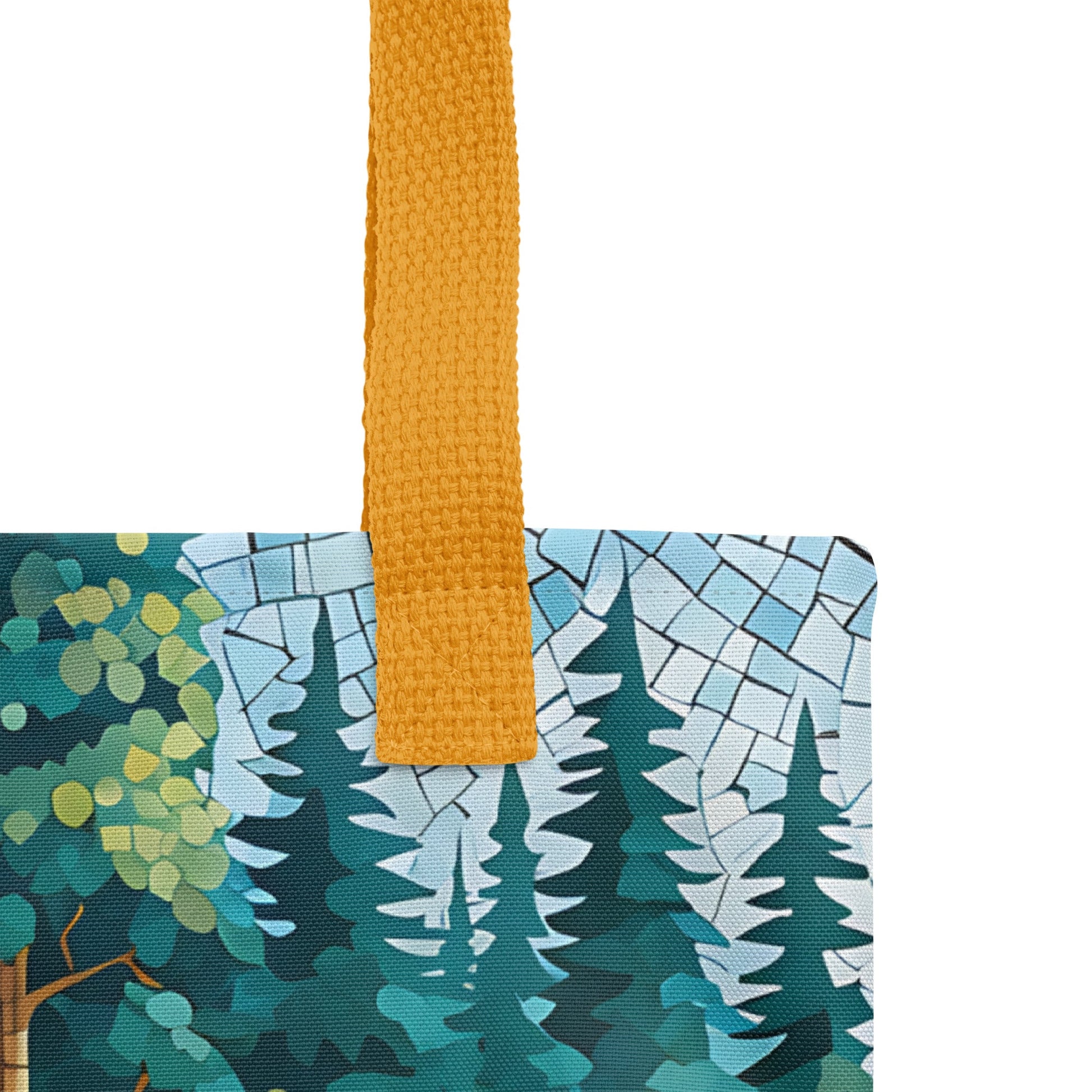 Mushrooms By The River III Tote Bag - Tote Bags - Discovery Co.