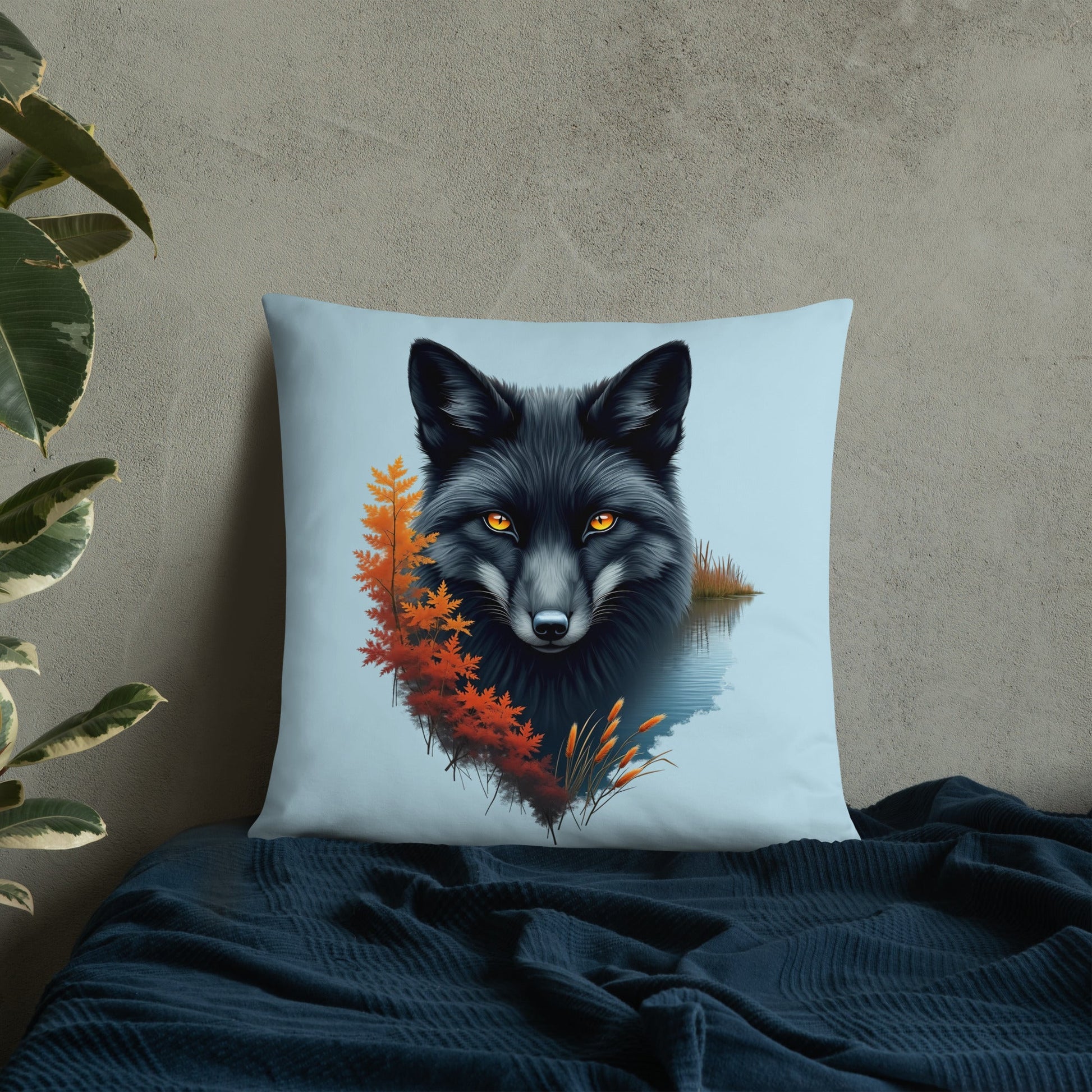 Mystic Fox Basic Pillow - Pillows - Discovery Co.
