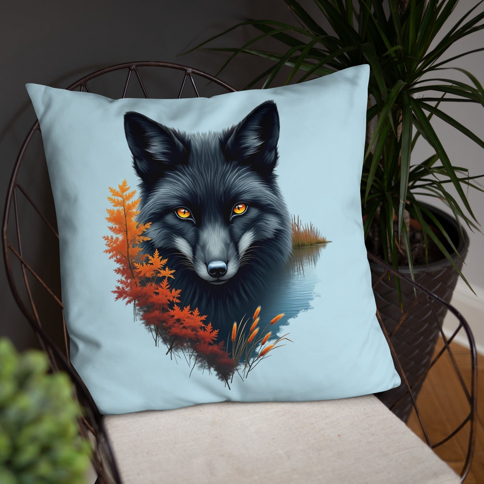 Mystic Fox Basic Pillow - Pillows - Discovery Co.