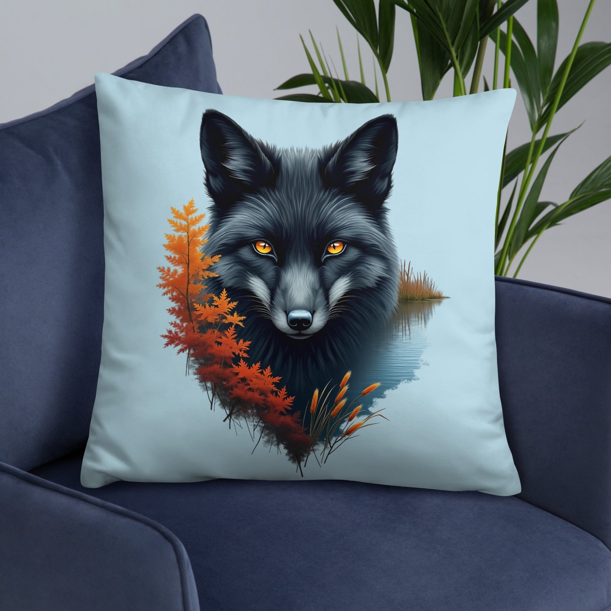 Mystic Fox Basic Pillow - Pillows - Discovery Co.