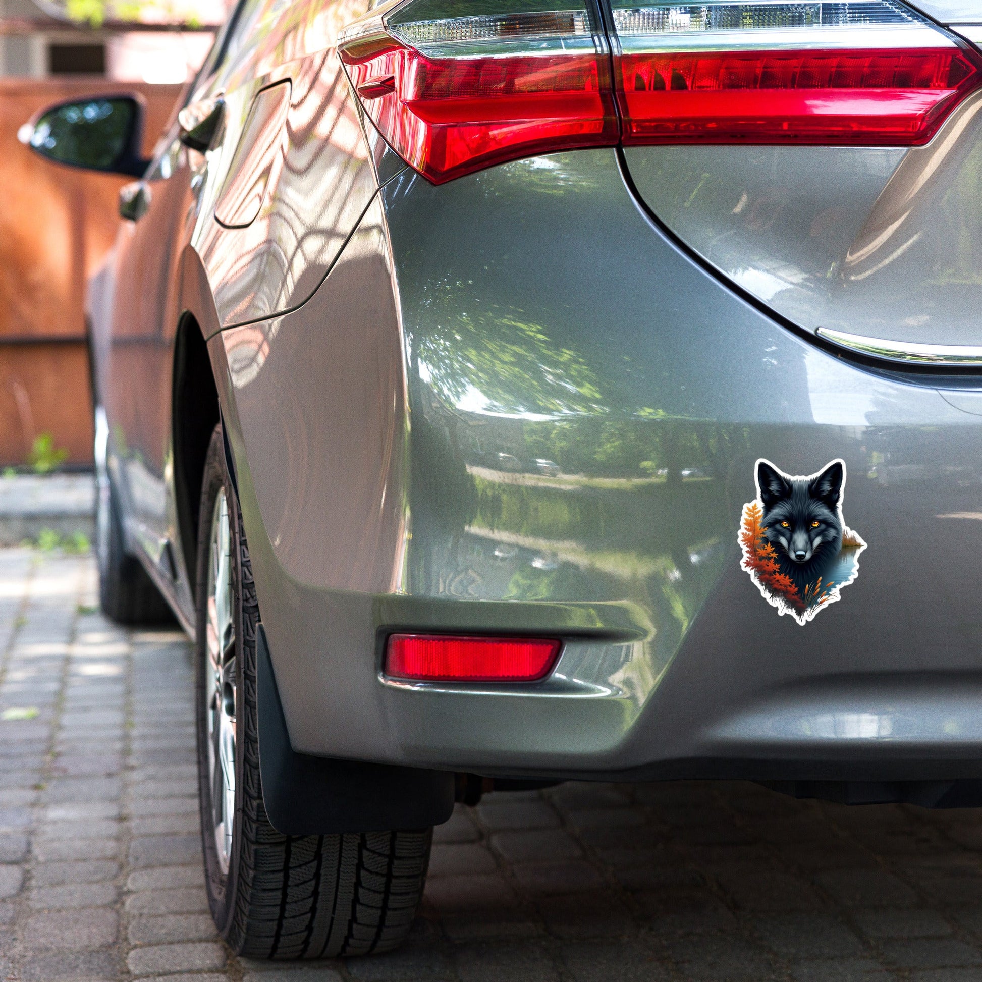 Mystic Fox Bubble - Free Stickers - Stickers - Discovery Co.