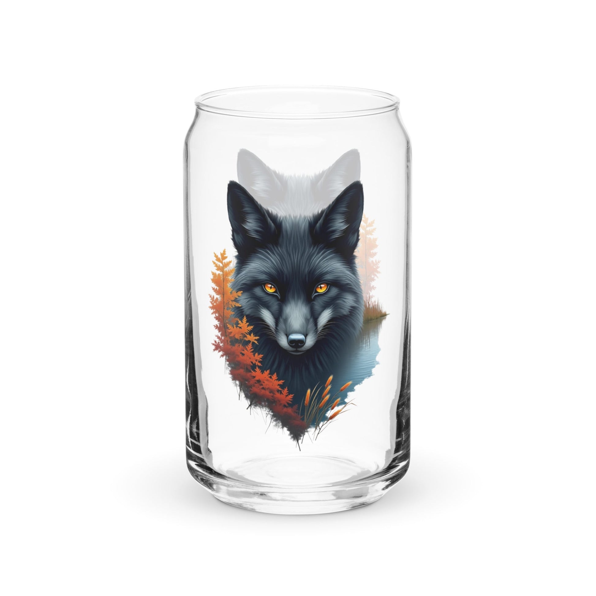 Mystic Fox Can - Shaped Glass - Can - Shaped Glass - Discovery Co.
