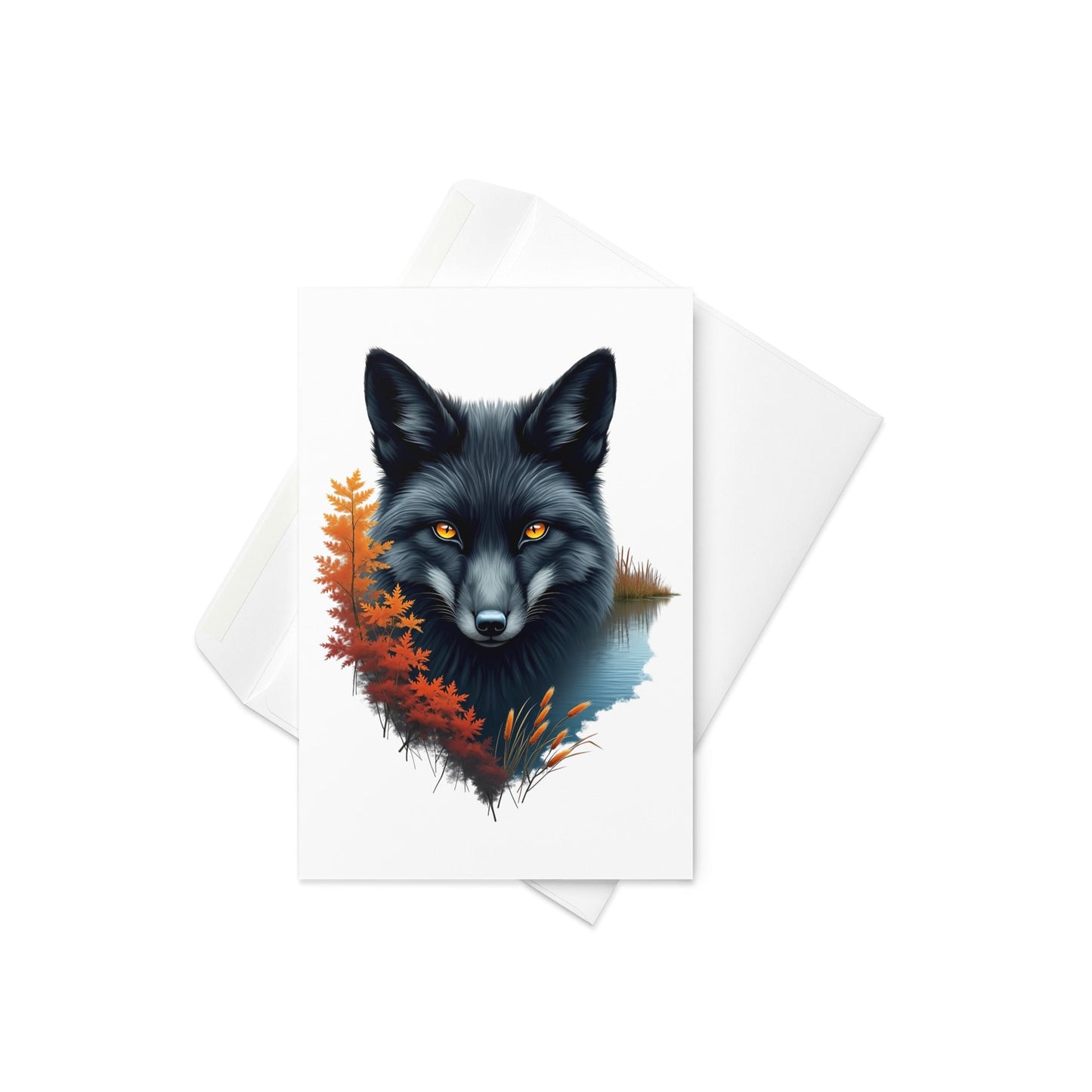 Mystic Fox Greeting Card - Greeting Card - Discovery Co.