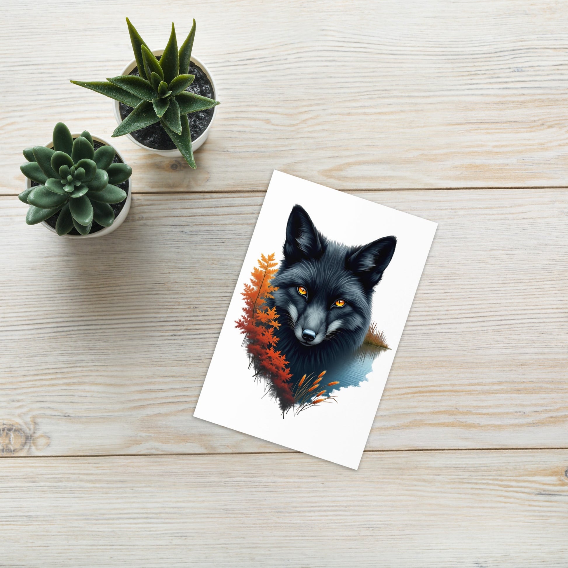 Mystic Fox Greeting Card - Greeting Card - Discovery Co.