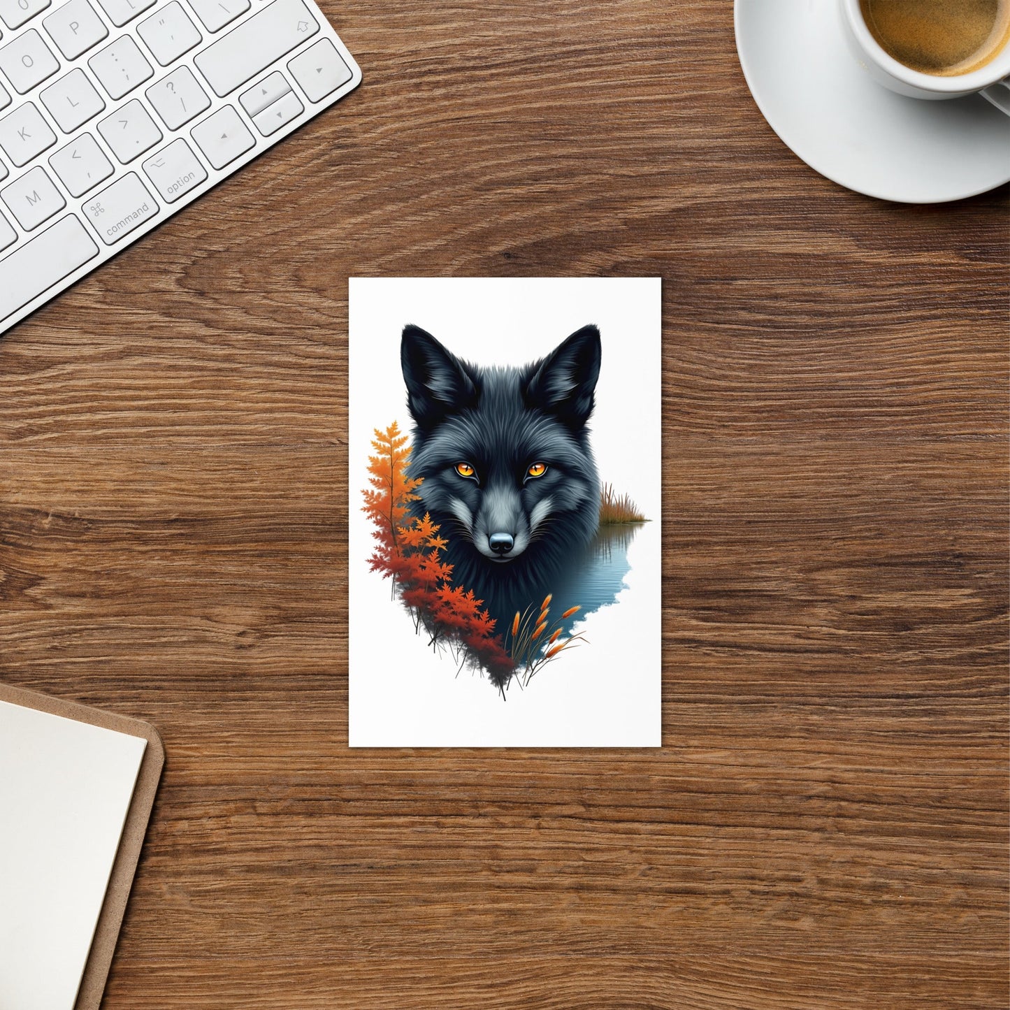 Mystic Fox Greeting Card - Greeting Card - Discovery Co.