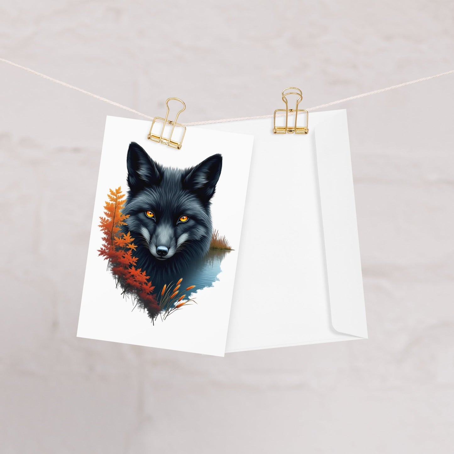 Mystic Fox Greeting Card - Greeting Card - Discovery Co.