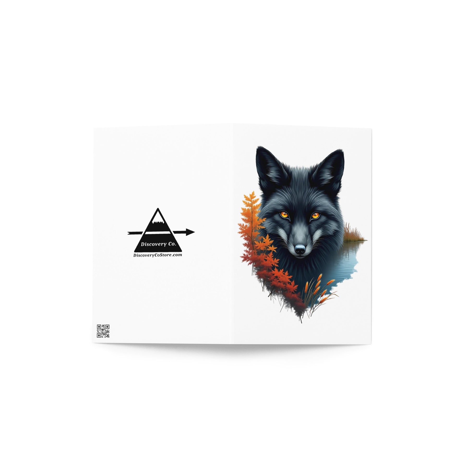 Mystic Fox Greeting Card - Greeting Card - Discovery Co.