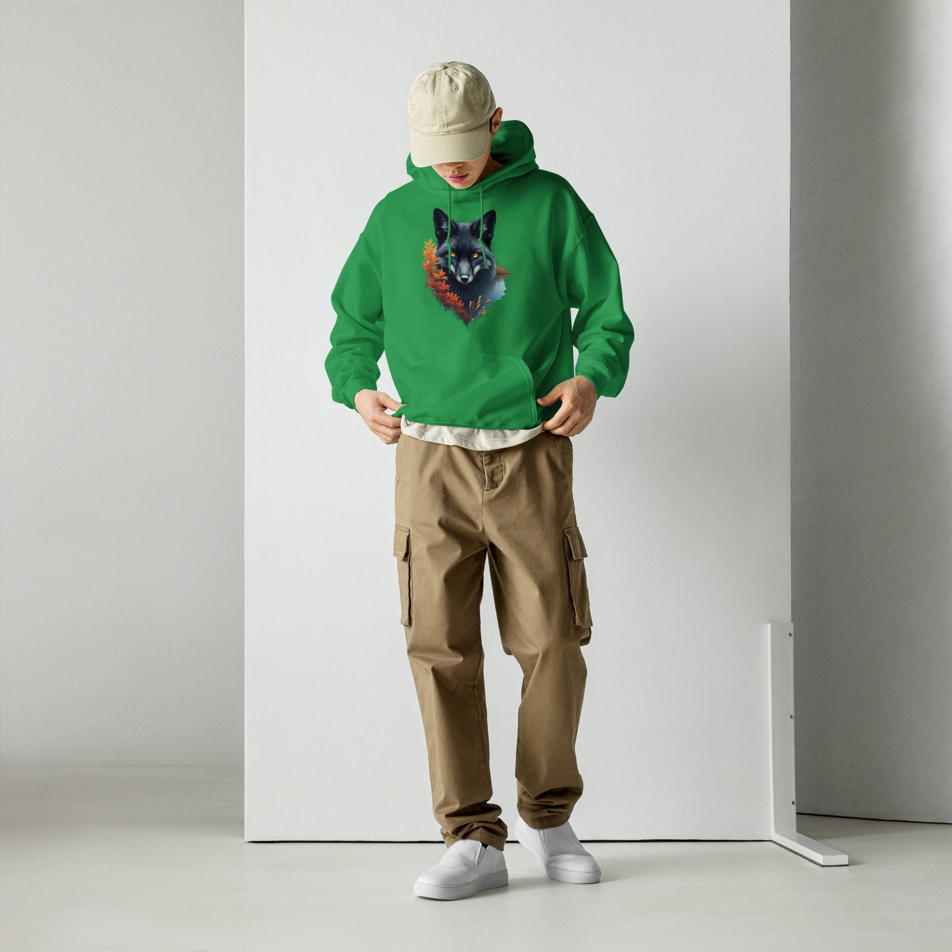 Mystic Fox Men's (Unisex) Hoodie - Hoodies - Discovery Co.
