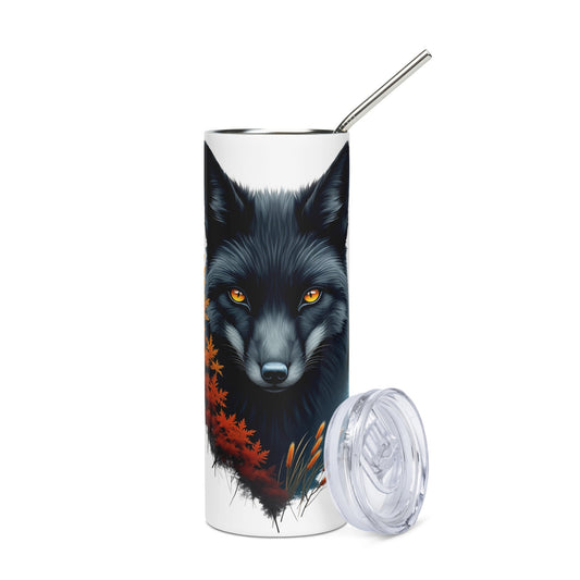 Mystic Fox Stainless Steel Tumbler - Steel Tumbler - Discovery Co.
