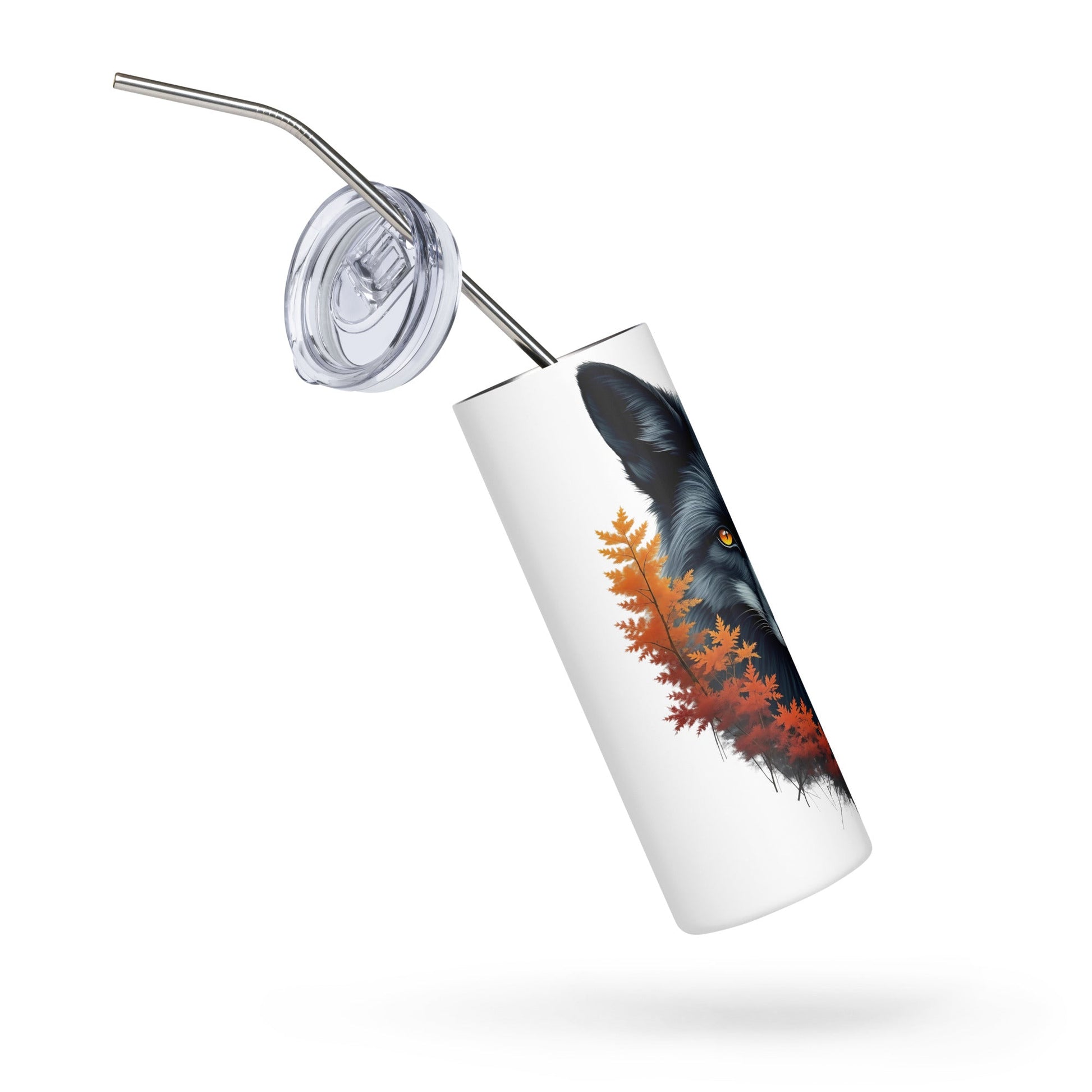 Mystic Fox Stainless Steel Tumbler - Steel Tumbler - Discovery Co.