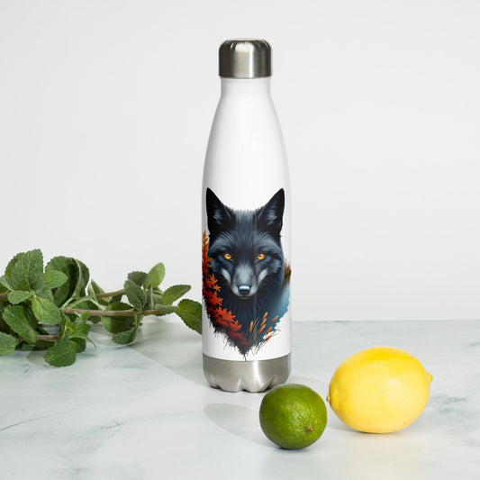 Mystic Fox Stainless Steel Water Bottle - Stainless Steel Water Bottle - Discovery Co.