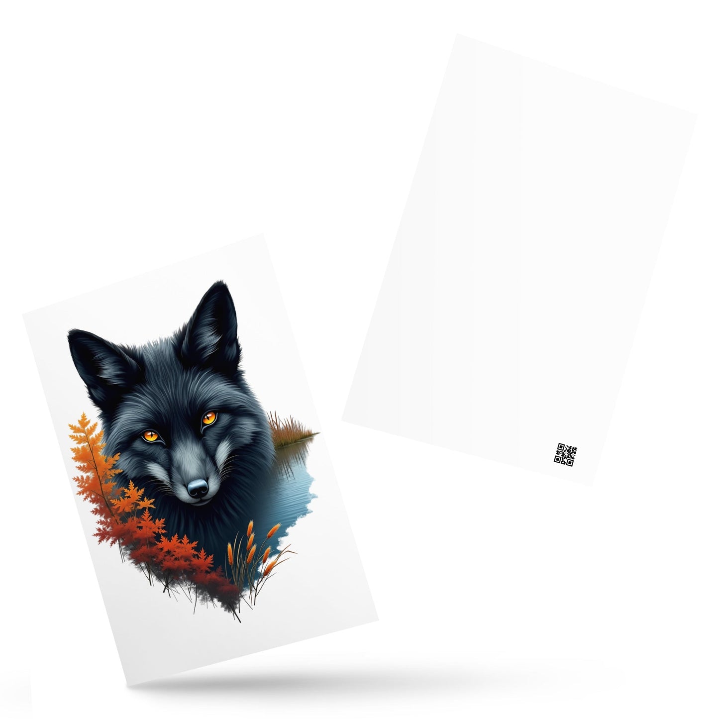 Mystic Fox Standard Postcard - Post Cards - Discovery Co.