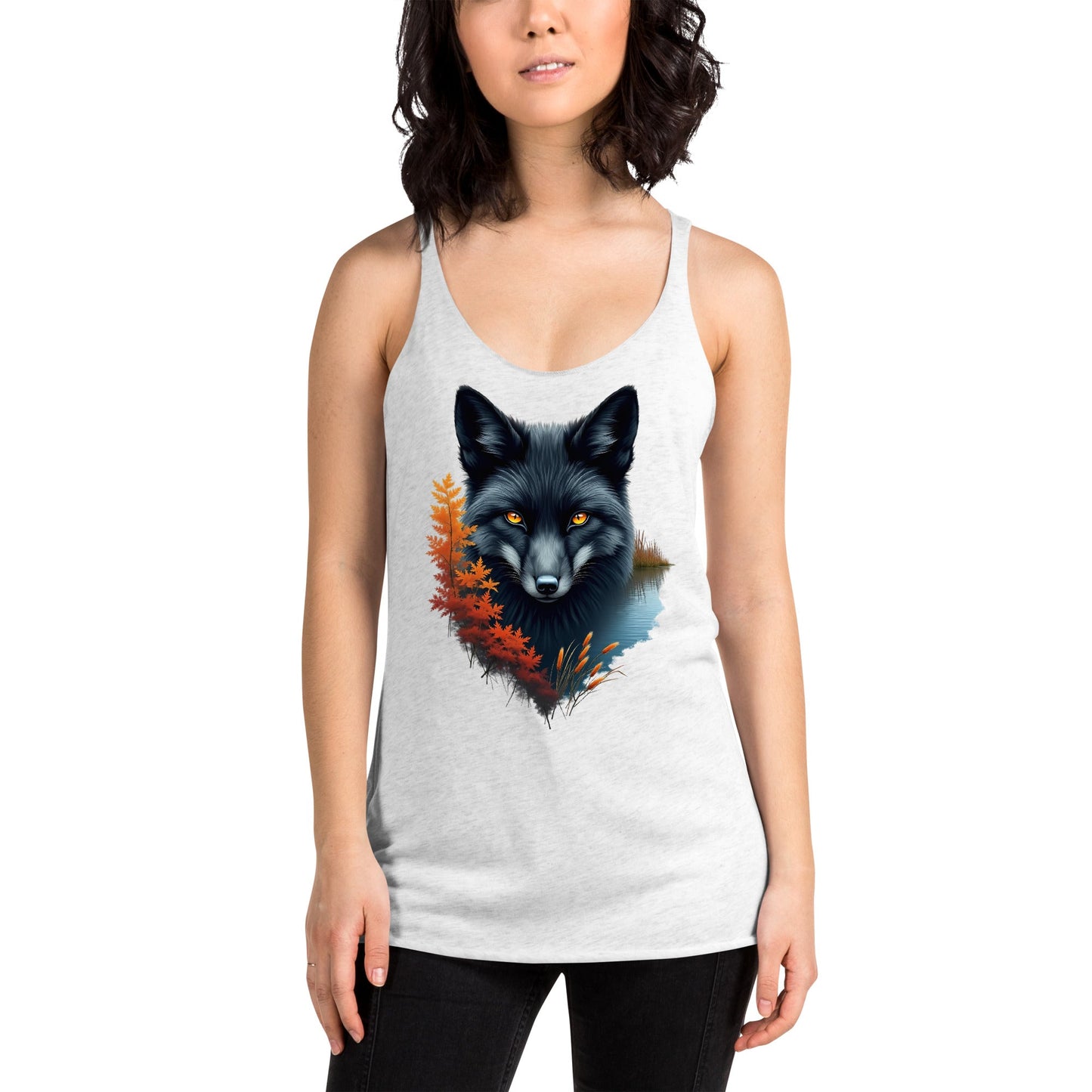 Mystic Fox Women's Racerback Tank - Women's Shirts - Discovery Co.