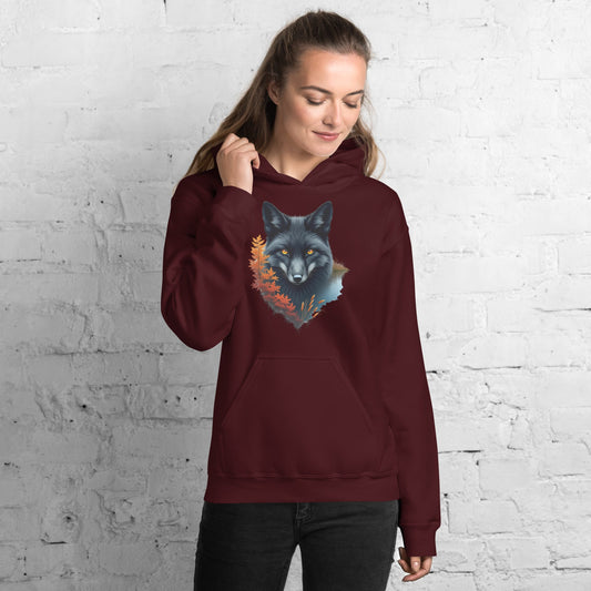 Mystic Fox Women's (Unisex) Hoodie - Hoodies - Discovery Co.