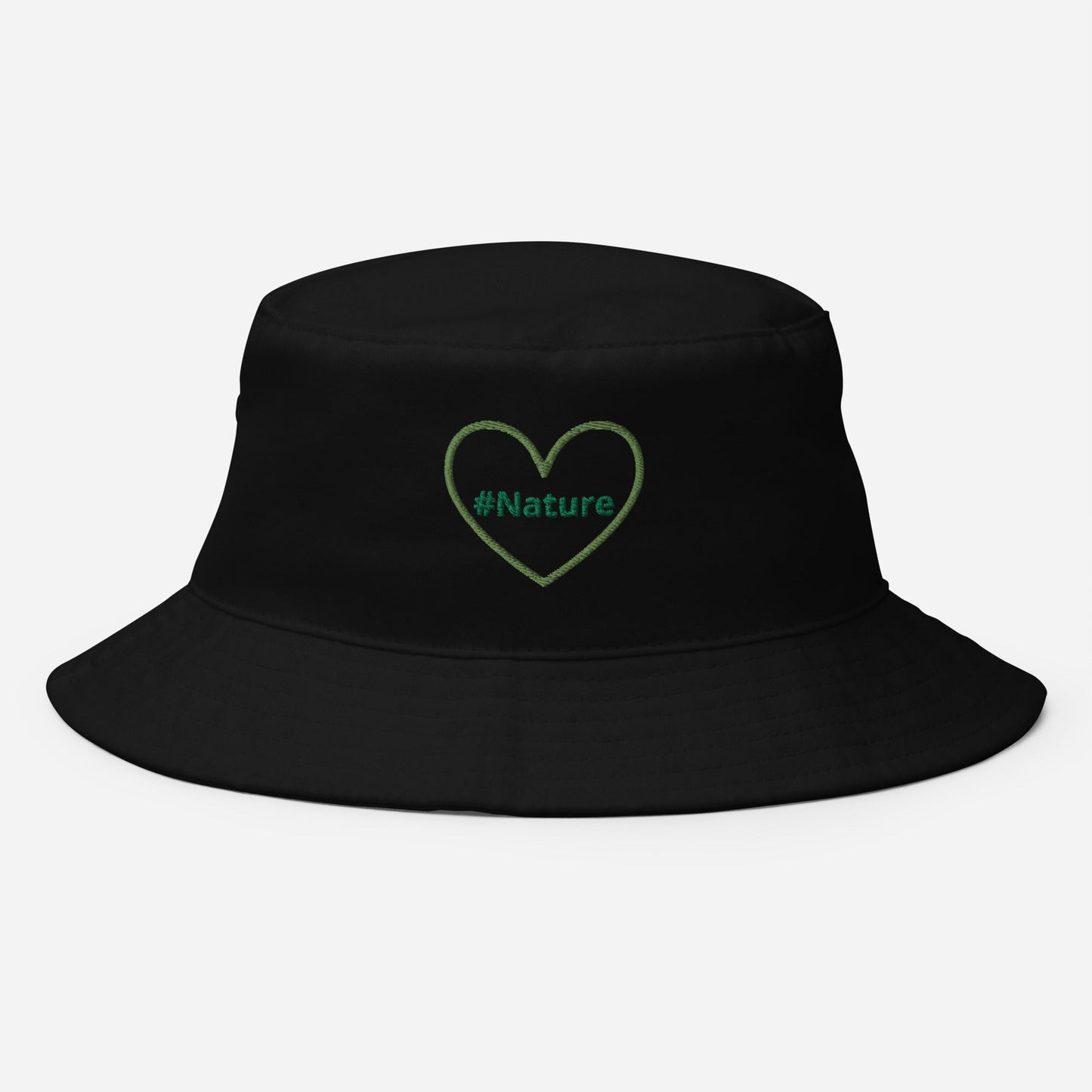 #Nature Green Heart Bucket Hat - Hats - Discovery Co.