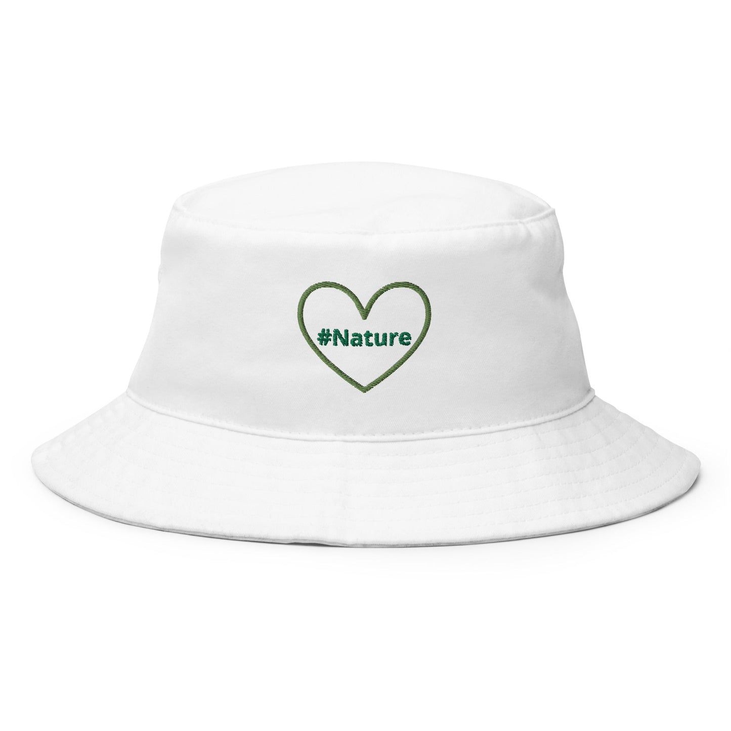 #Nature Green Heart Bucket Hat - Hats - Discovery Co.