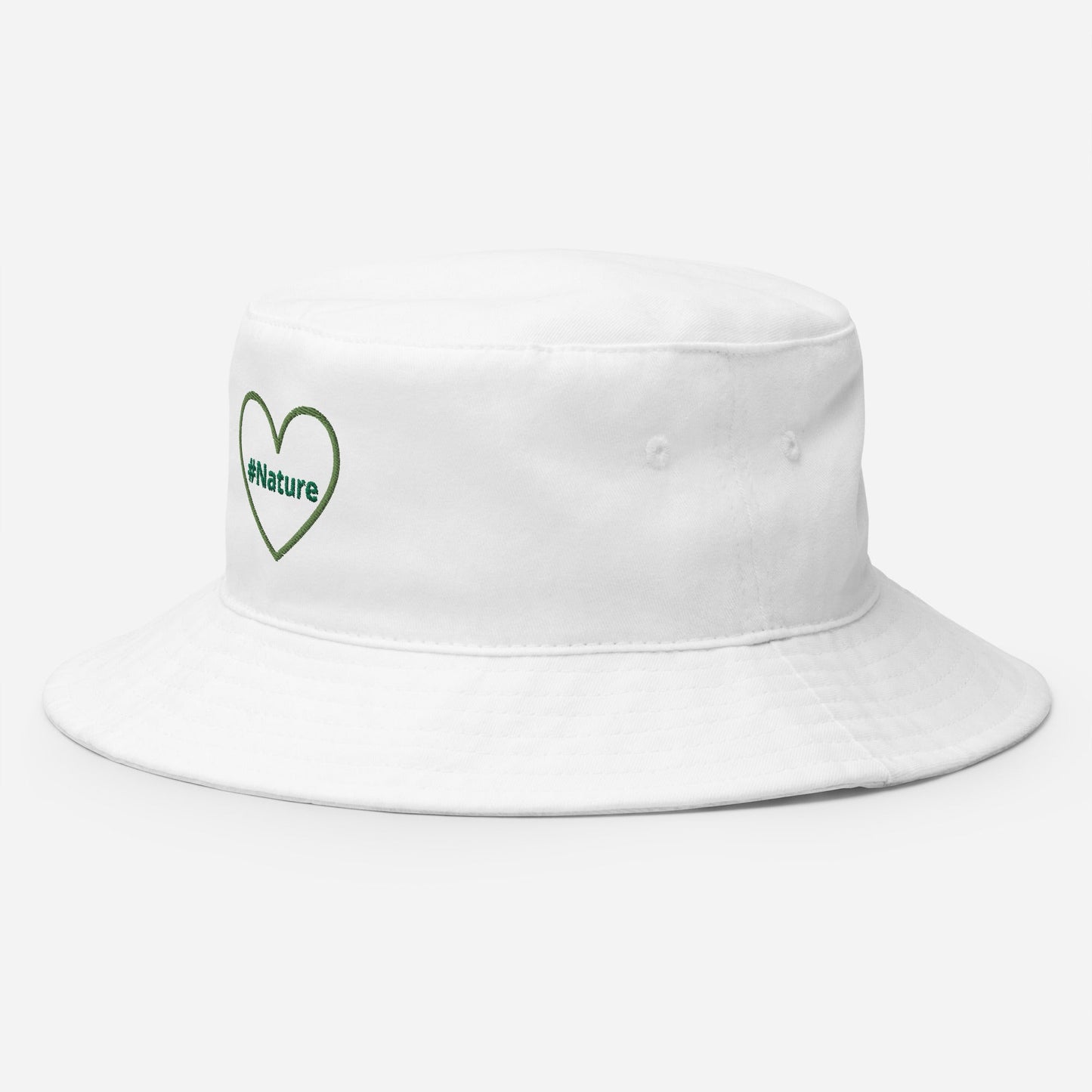 #Nature Green Heart Bucket Hat - Hats - Discovery Co.