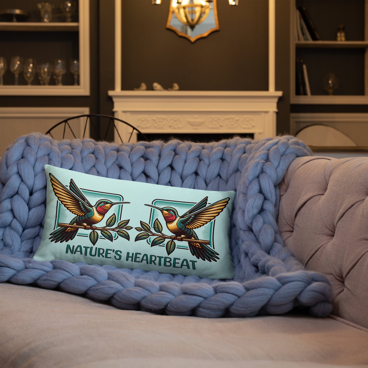 Nature's Heartbeat Basic Pillow - Pillows - Discovery Co.