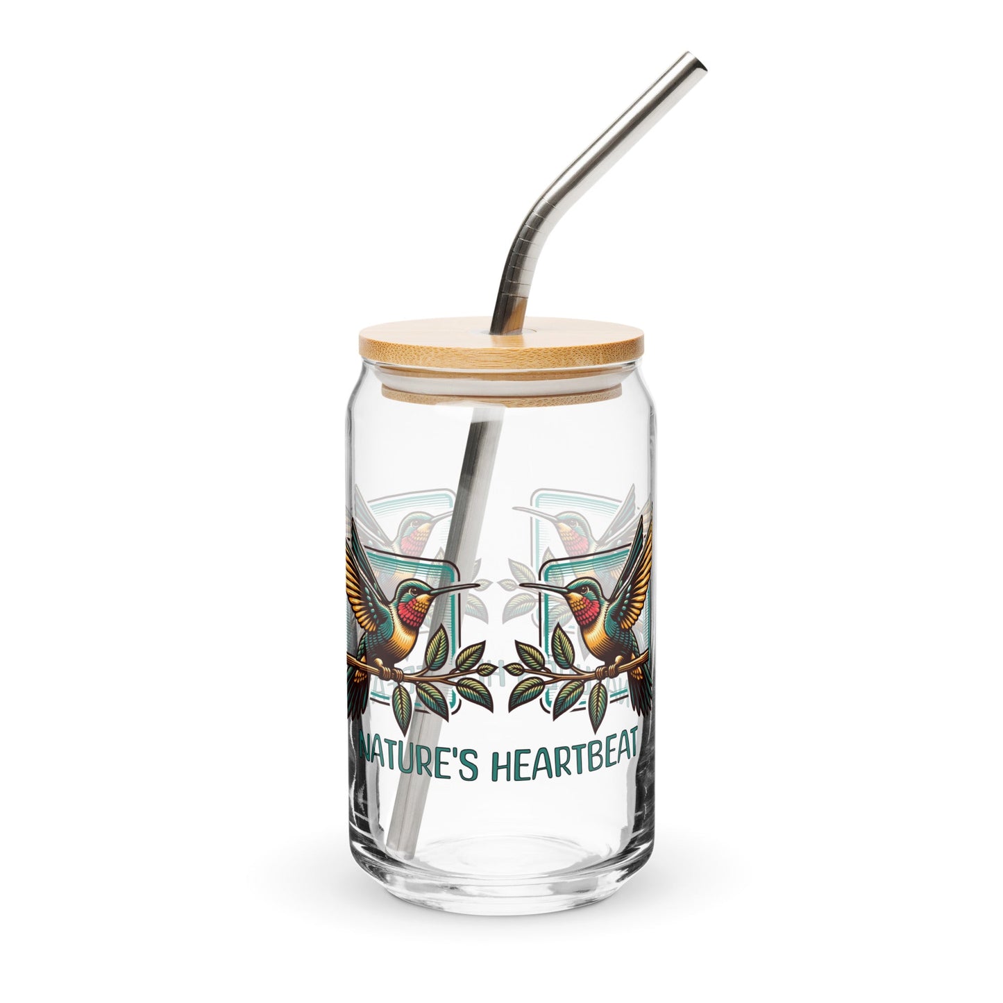 Nature's Heartbeat Can - Shaped Glass - Can - Shaped Glass - Discovery Co.