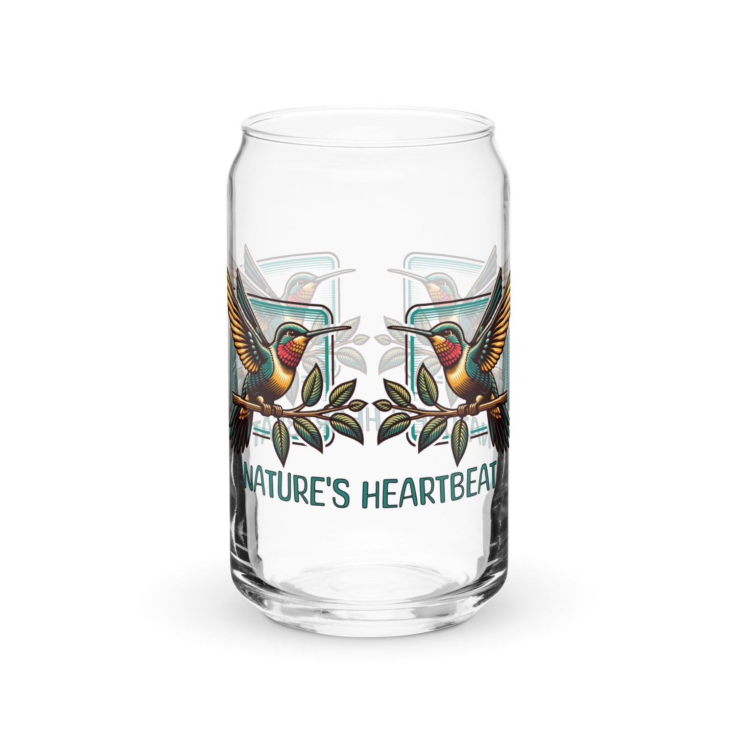 Nature's Heartbeat Can - Shaped Glass - Can - Shaped Glass - Discovery Co.