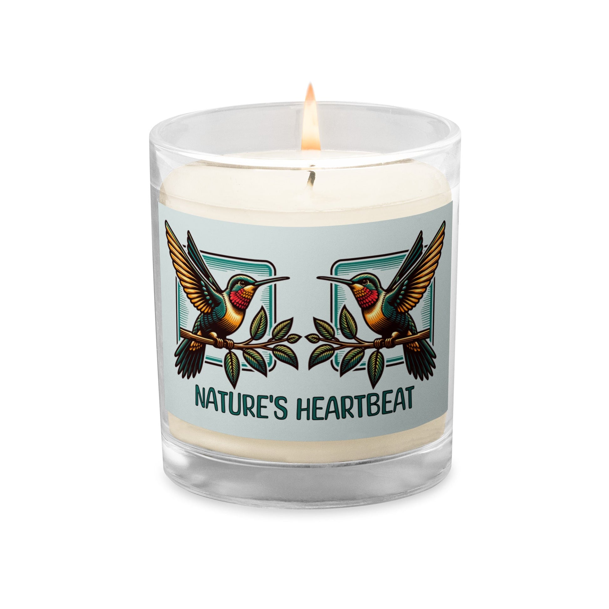 Nature's Heartbeat Glass Jar Soy Wax Candle - Candles - Discovery Co.