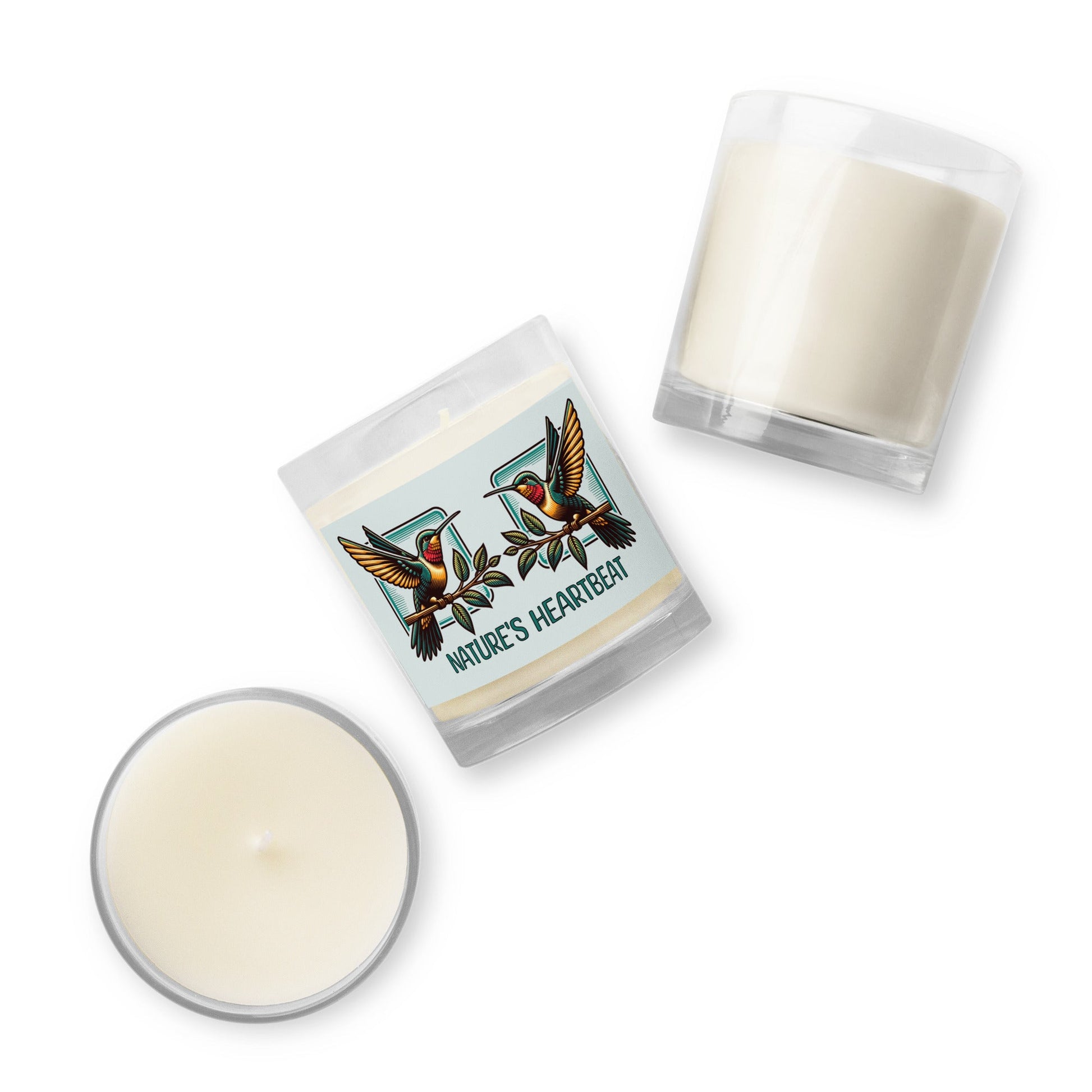 Nature's Heartbeat Glass Jar Soy Wax Candle - Candles - Discovery Co.