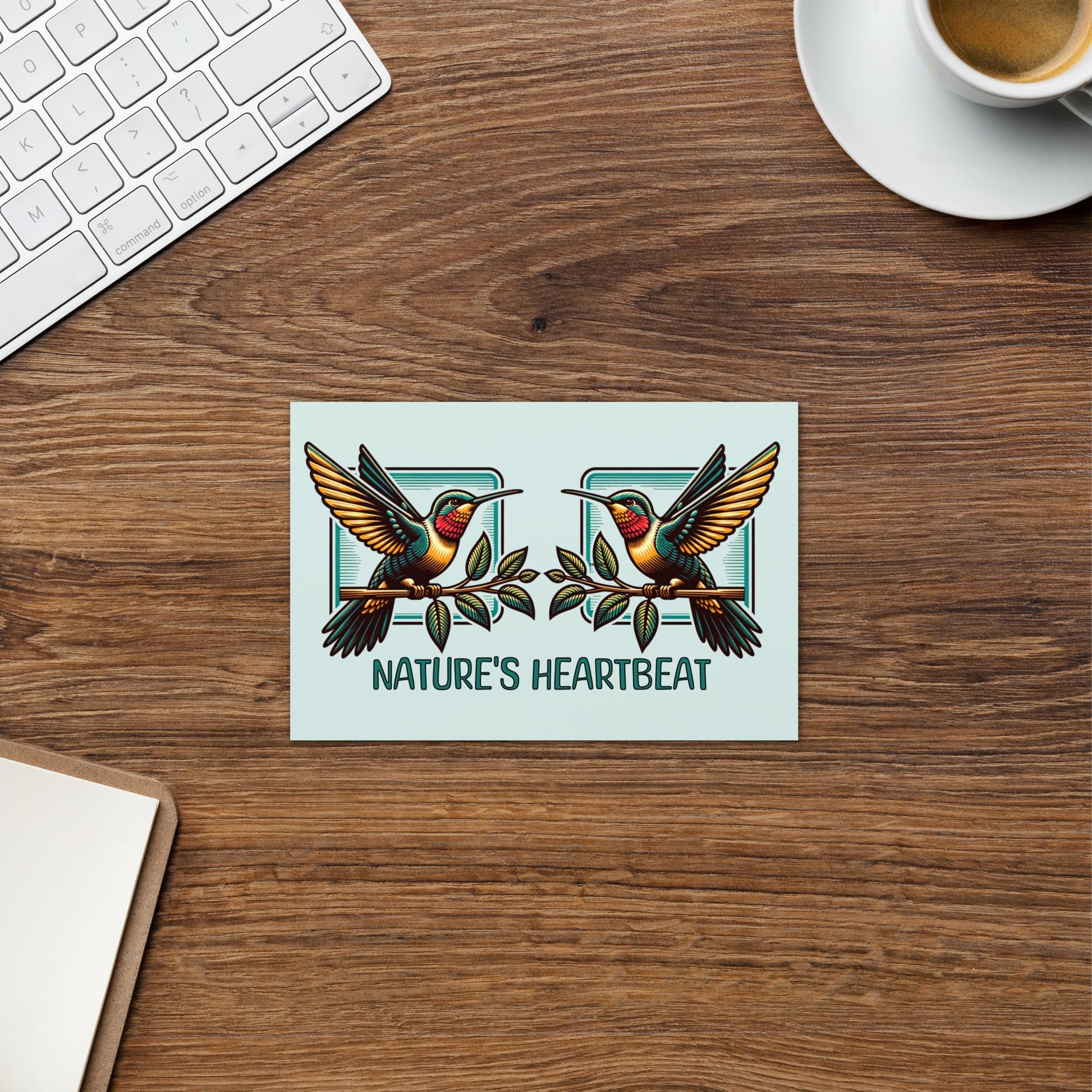 Nature's Heartbeat Greeting Card - Greeting Card - Discovery Co.