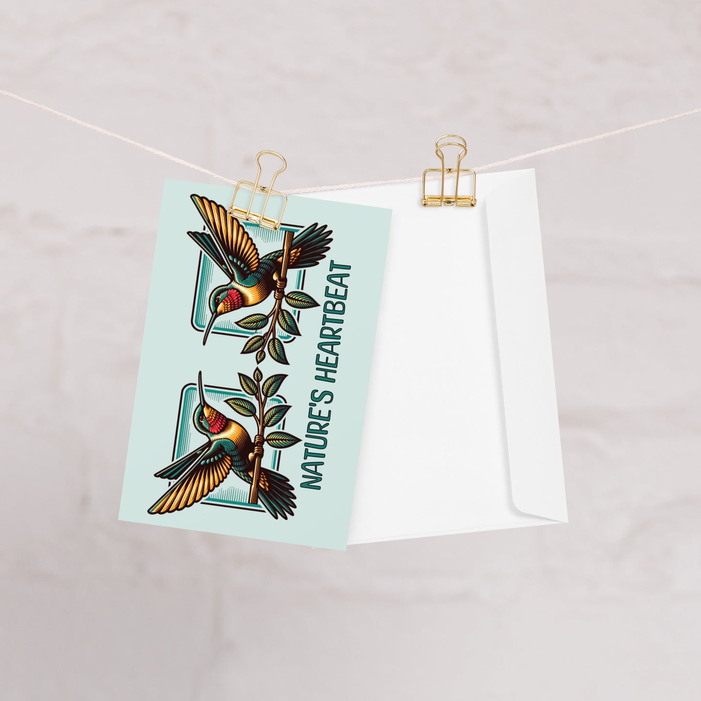 Nature's Heartbeat Greeting Card - Greeting Card - Discovery Co.