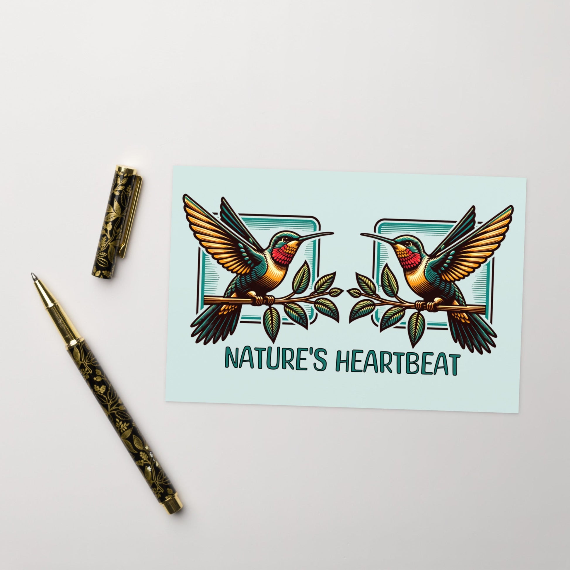 Nature's Heartbeat Greeting Card - Greeting Card - Discovery Co.