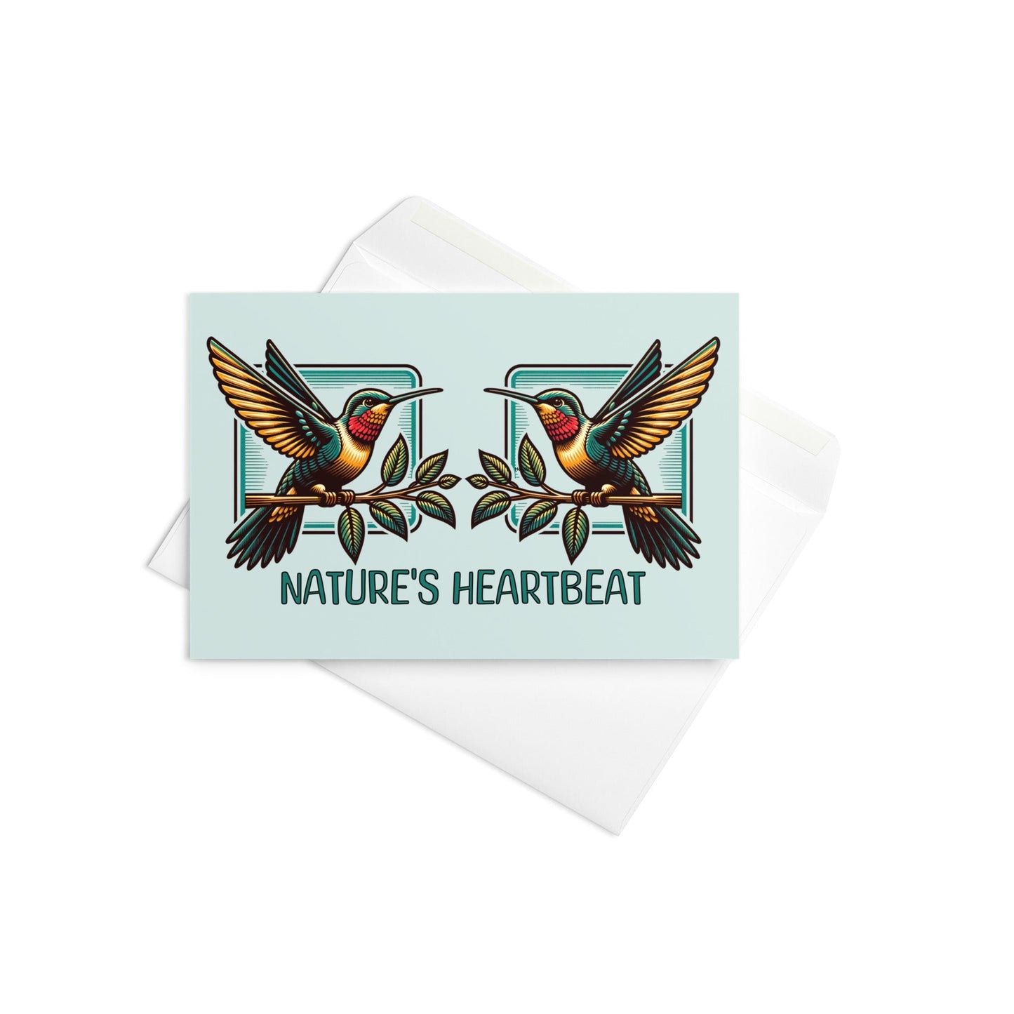 Nature's Heartbeat Greeting Card - Greeting Card - Discovery Co.