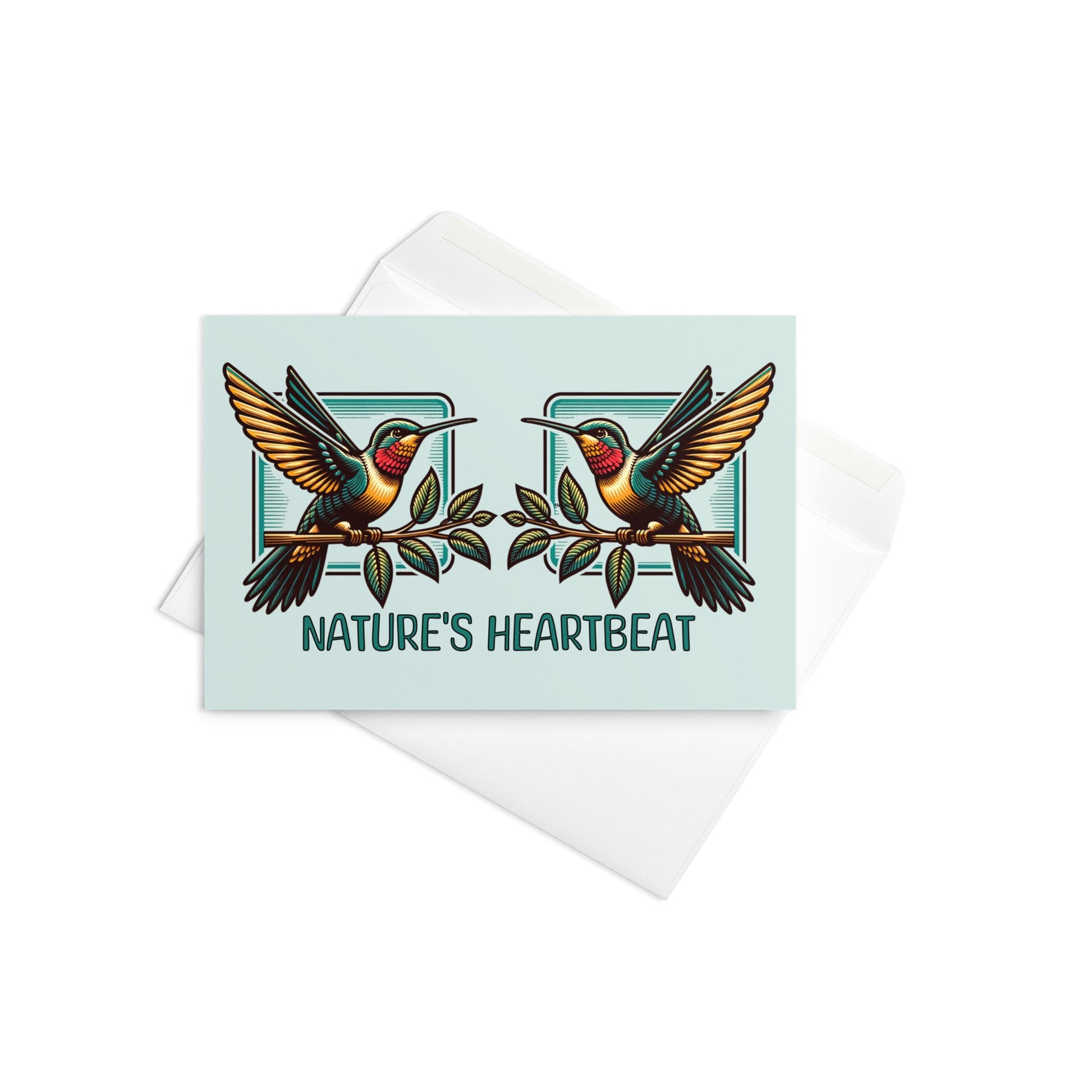 Nature's Heartbeat Greeting Card - Greeting Card - Discovery Co.