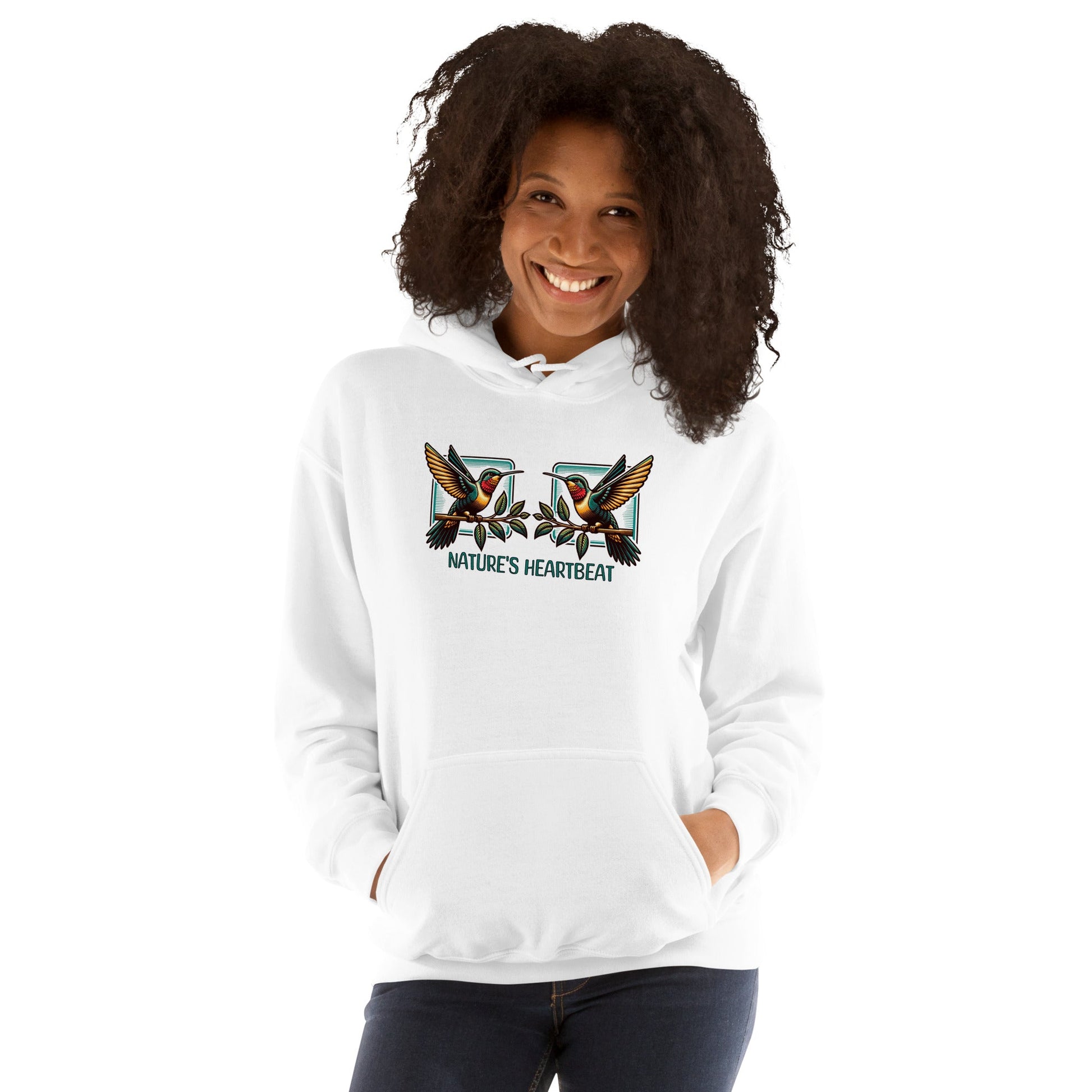 Nature's Heartbeat Women's (Unisex) Hoodie - Hoodies - Discovery Co.