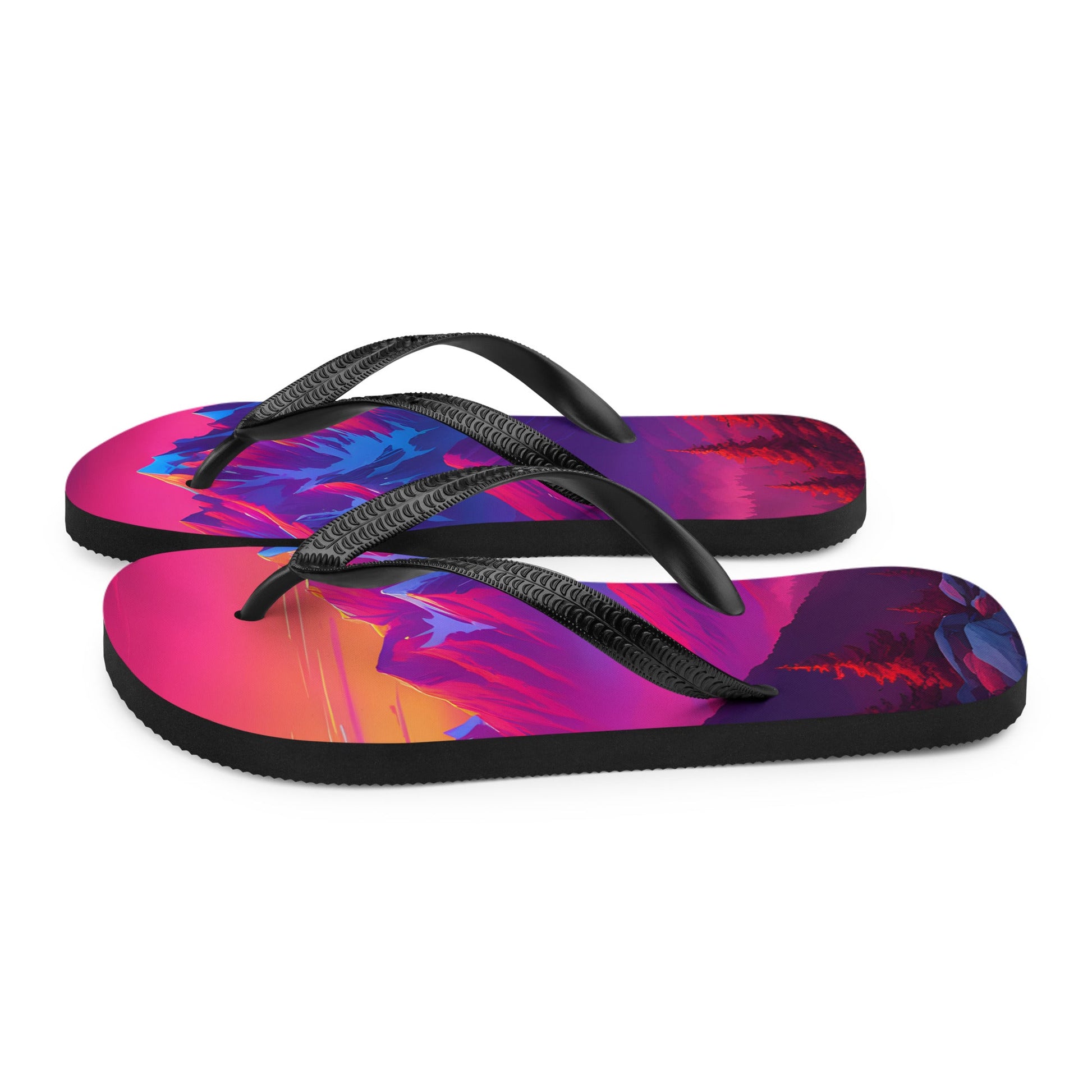 Neon Mountains Flip - Flops - Footwear - Discovery Co.