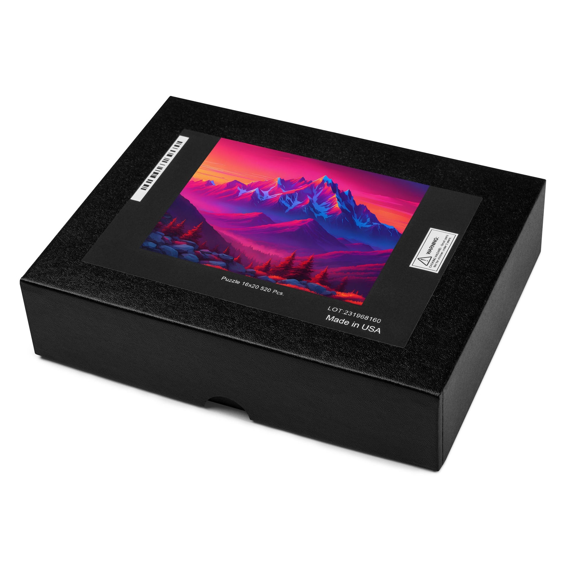 Neon Mountains Jigsaw Puzzle - Puzzle - Discovery Co.