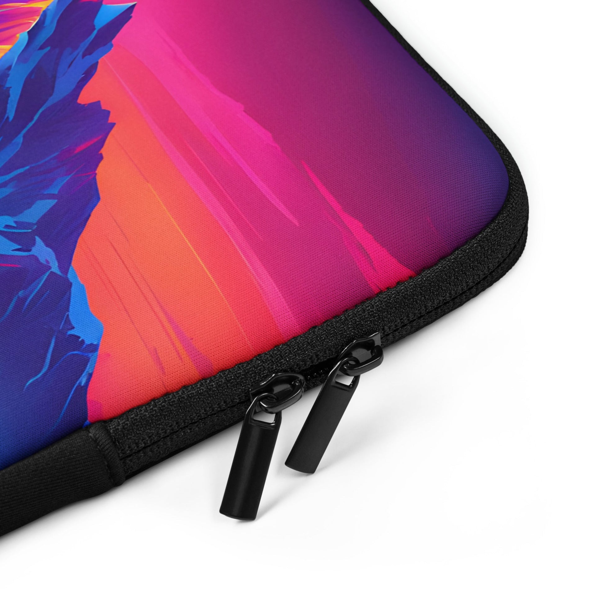 Neon Mountains Laptop Sleeve - Laptop Cases - Discovery Co.