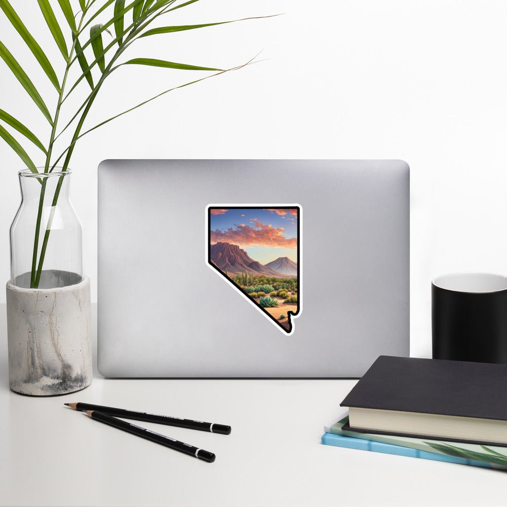 Nevada Scenic View Bubble - Free Stickers - Stickers - Discovery Co.