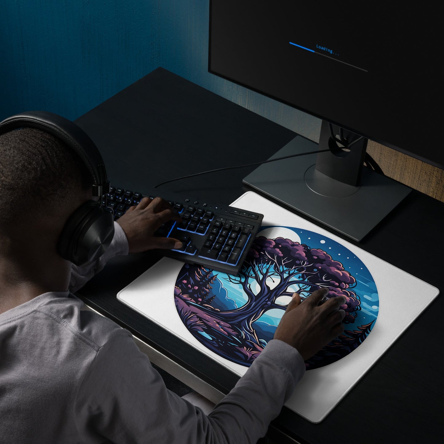 Night Tree Gaming Mouse Pad - Mouse Pads - Discovery Co.