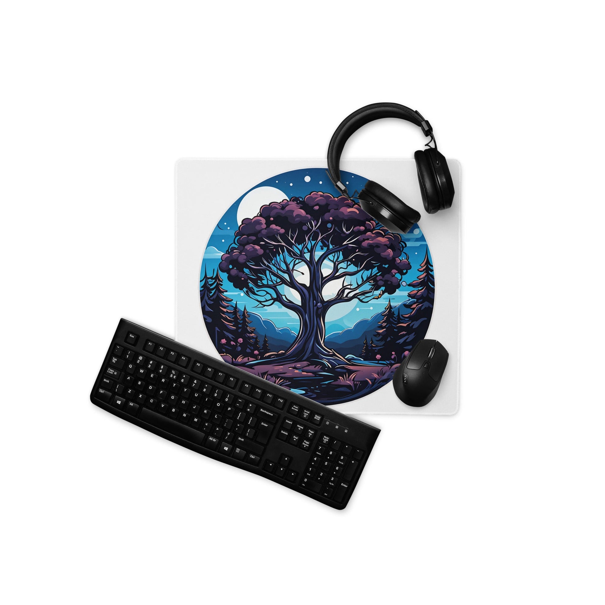 Night Tree Gaming Mouse Pad - Mouse Pads - Discovery Co.