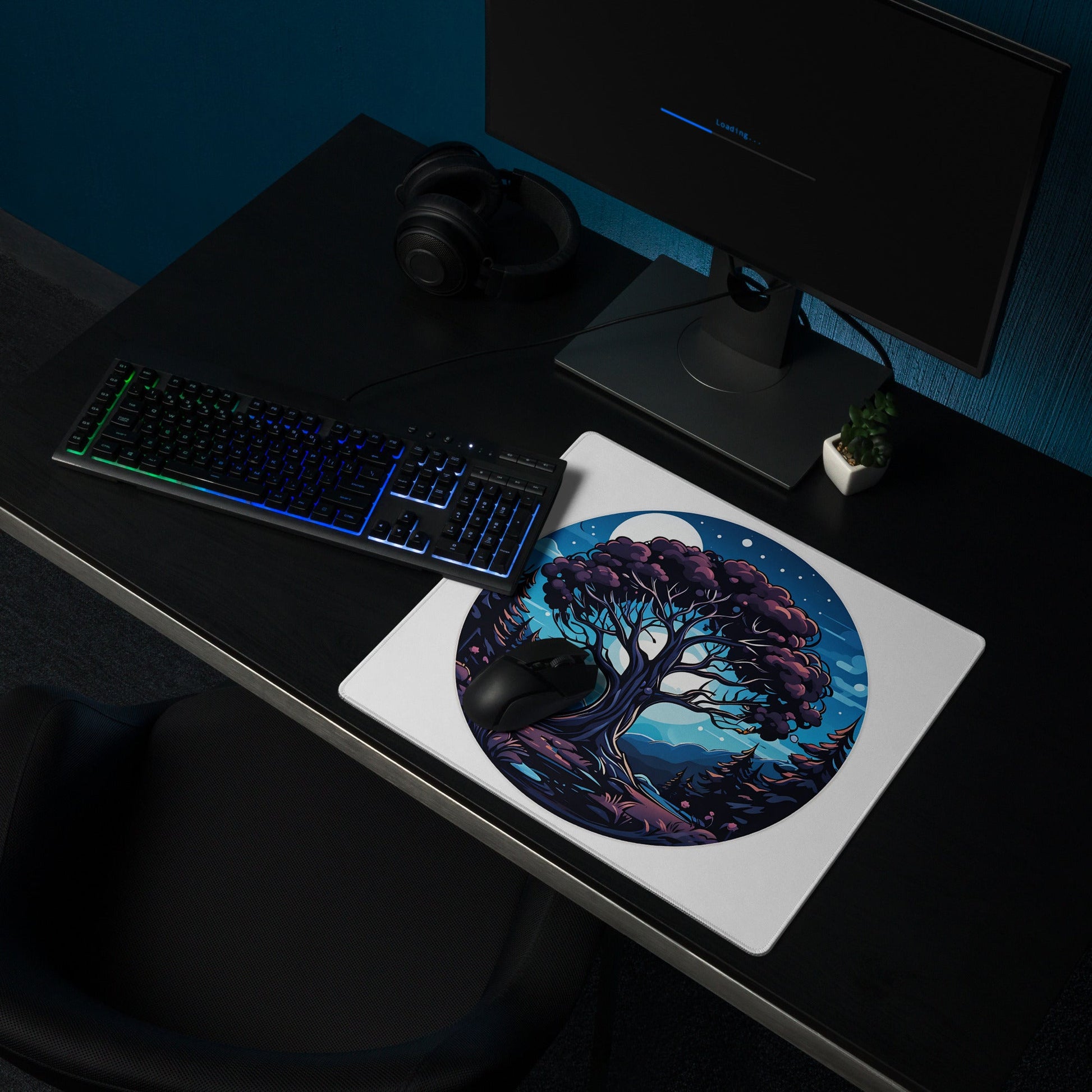 Night Tree Gaming Mouse Pad - Mouse Pads - Discovery Co.