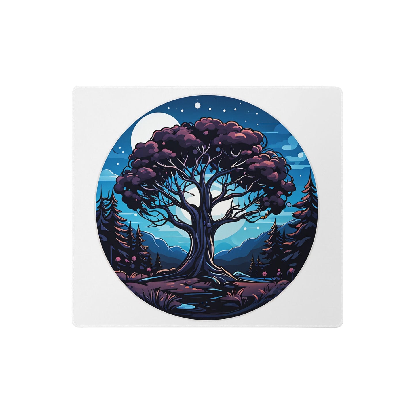 Night Tree Gaming Mouse Pad - Mouse Pads - Discovery Co.